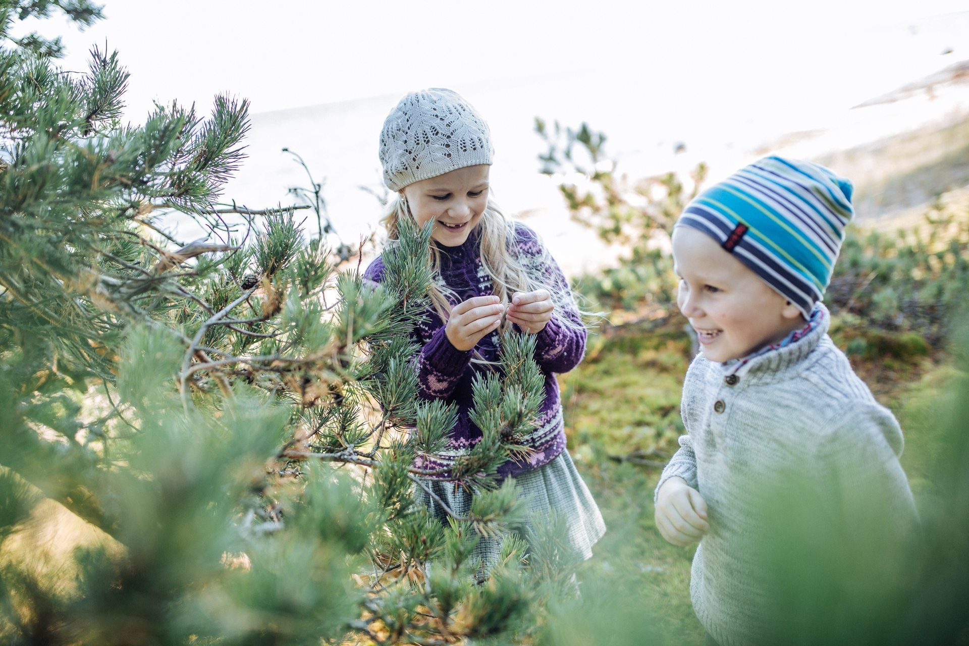 Kids in nature