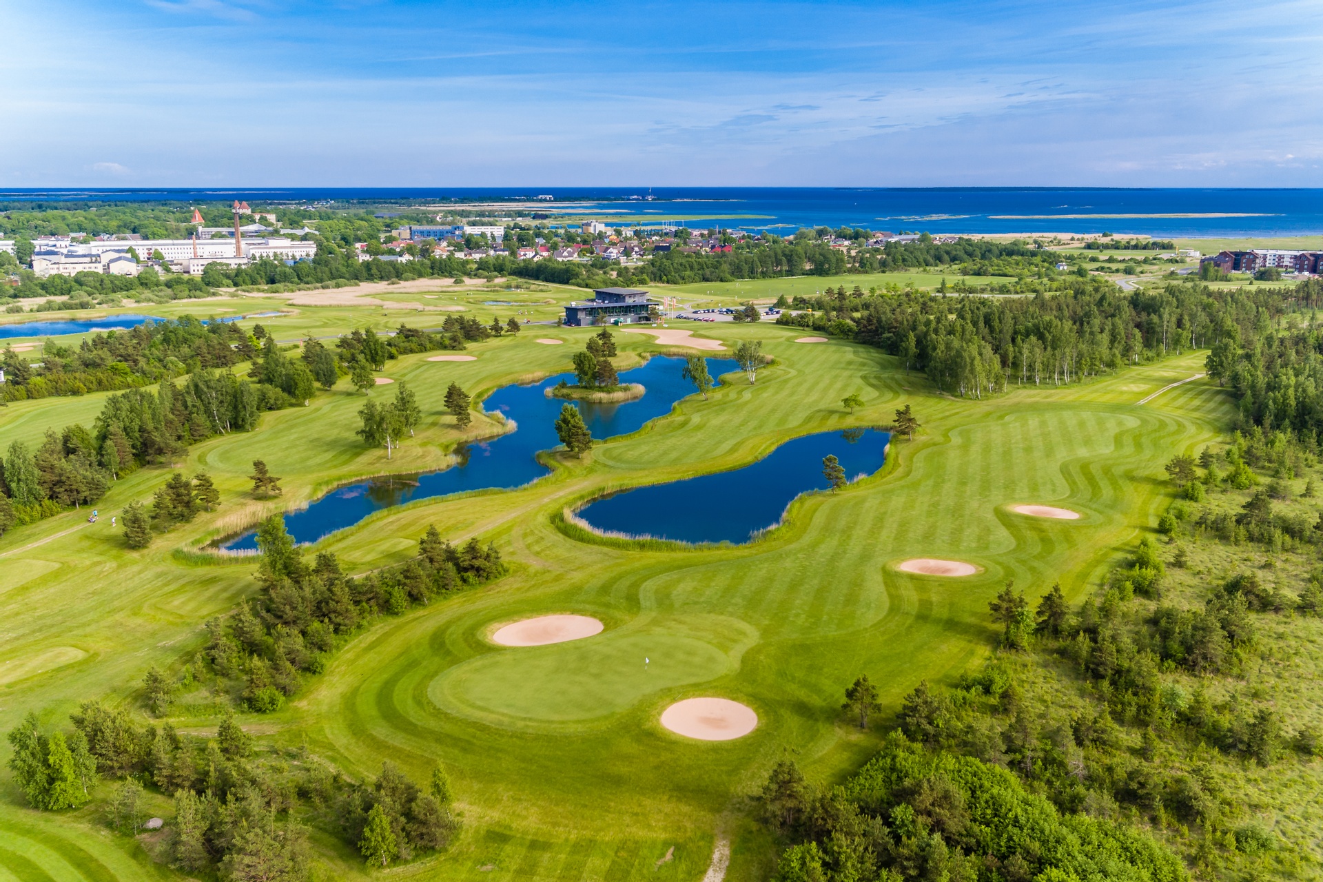 Golfkenttä Virossa