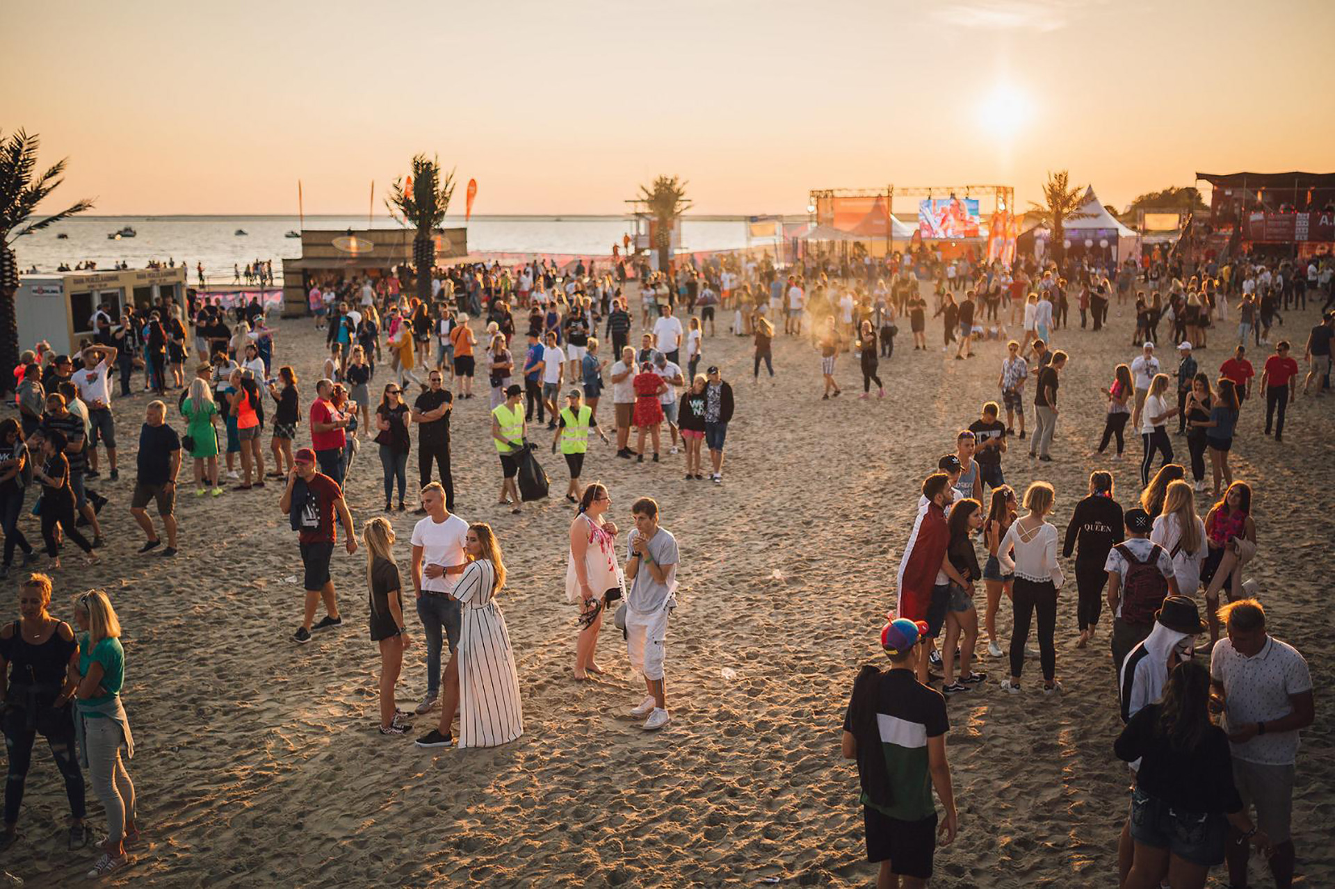 Festival am Strand von Pärnu