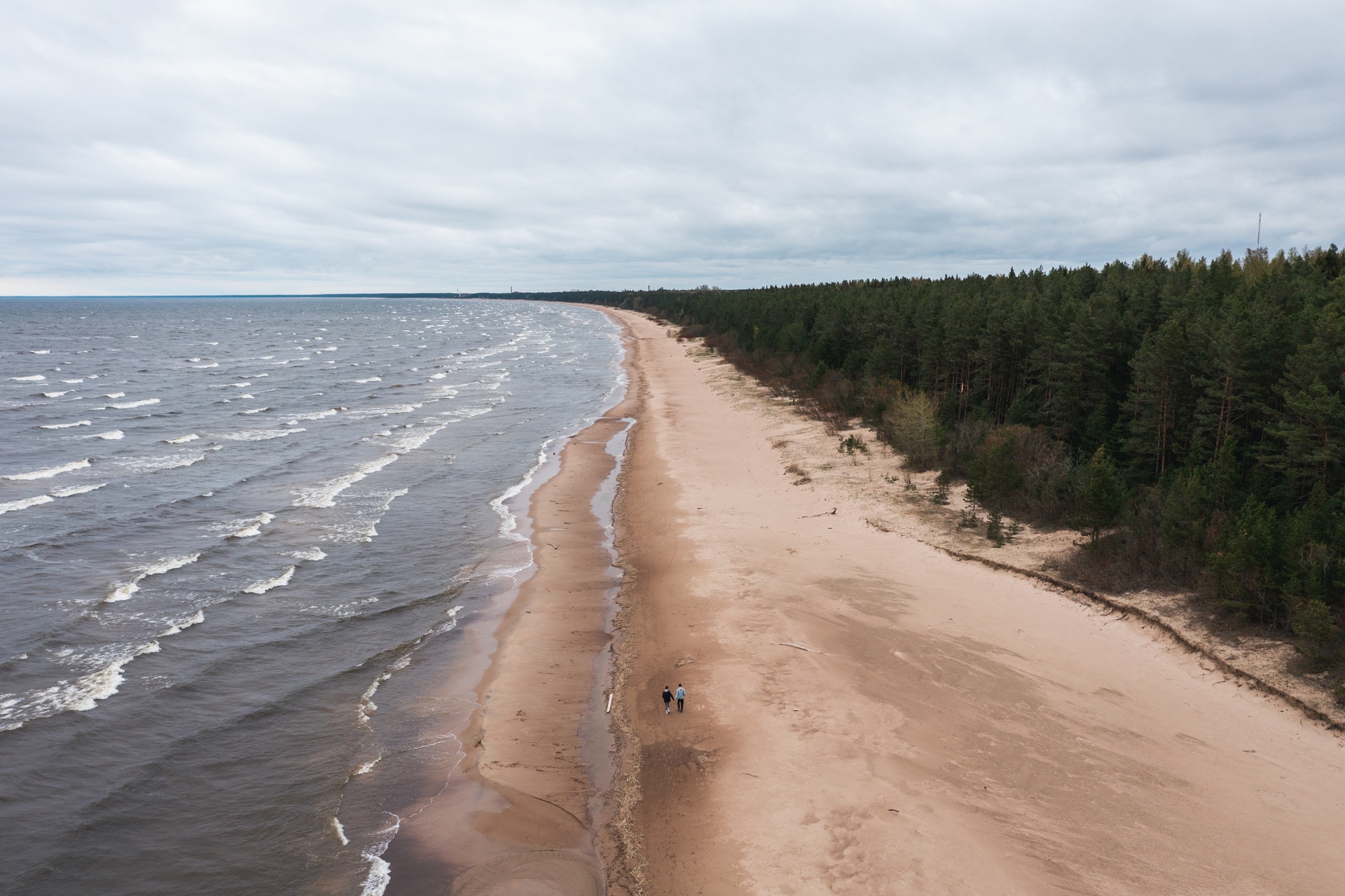 Beach in estonia