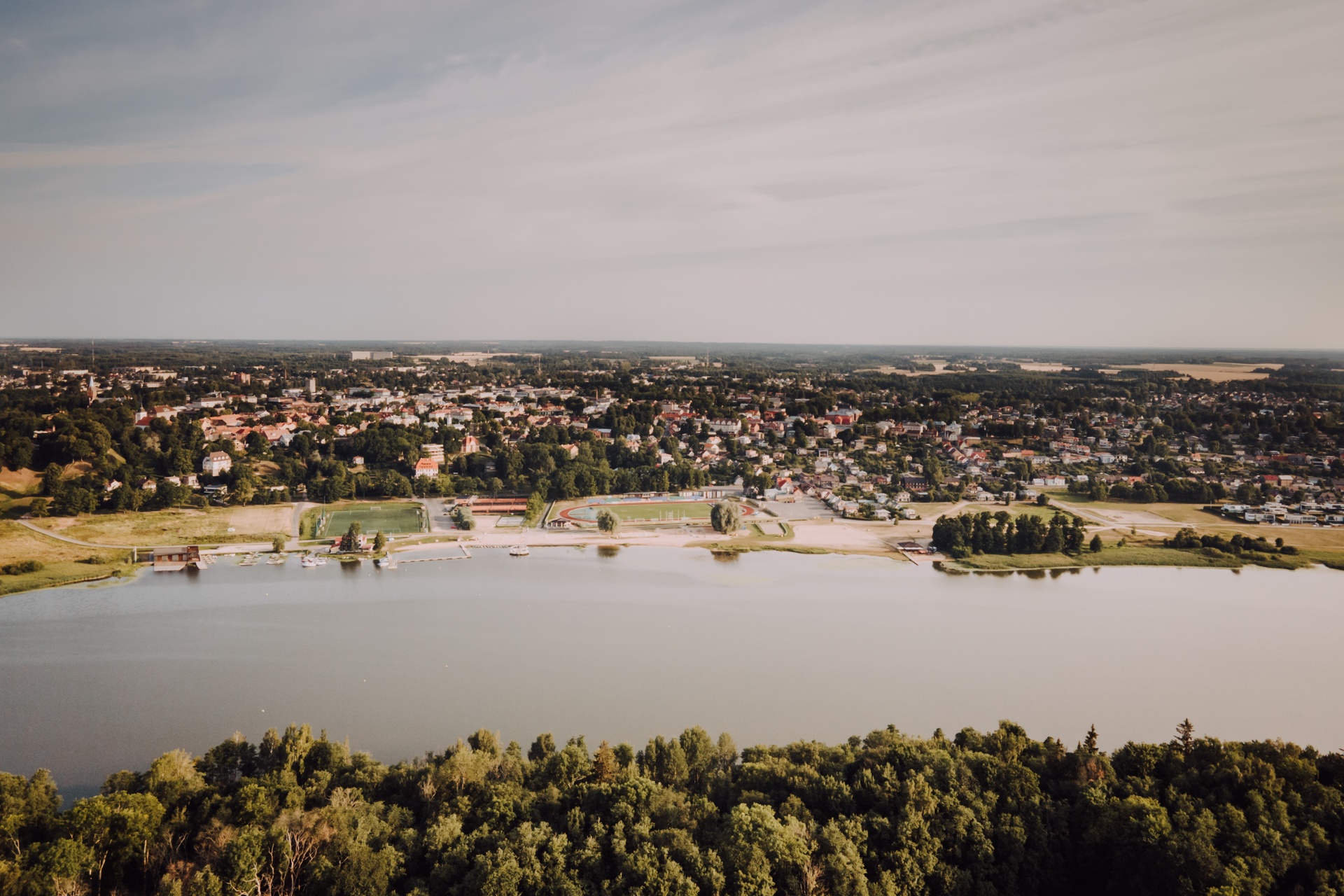 Viljandi city view
