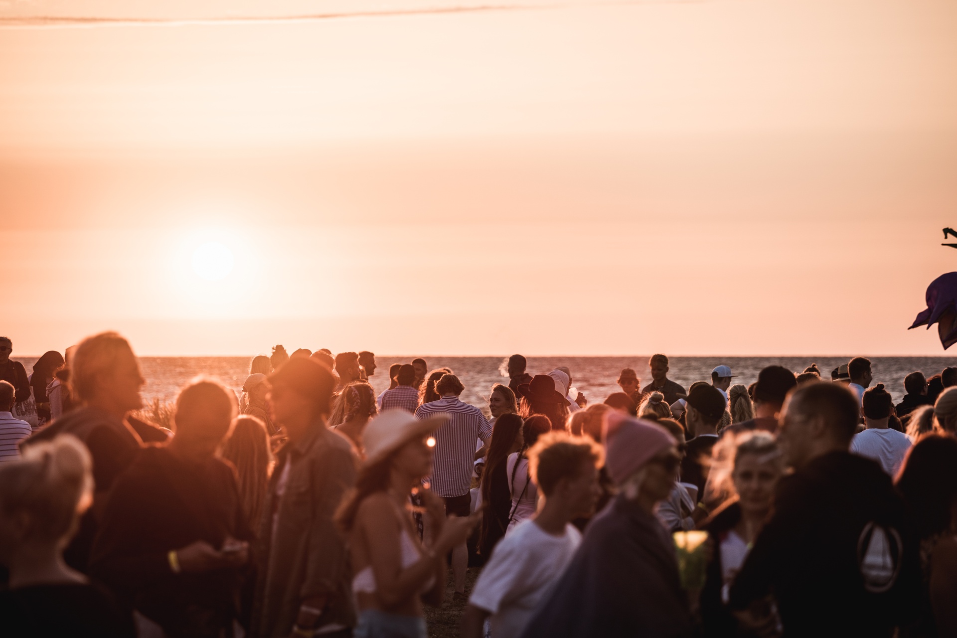 festival in the beach