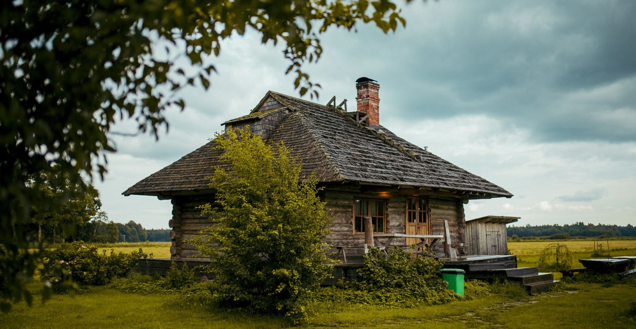 Vana saunamaja Soomaal