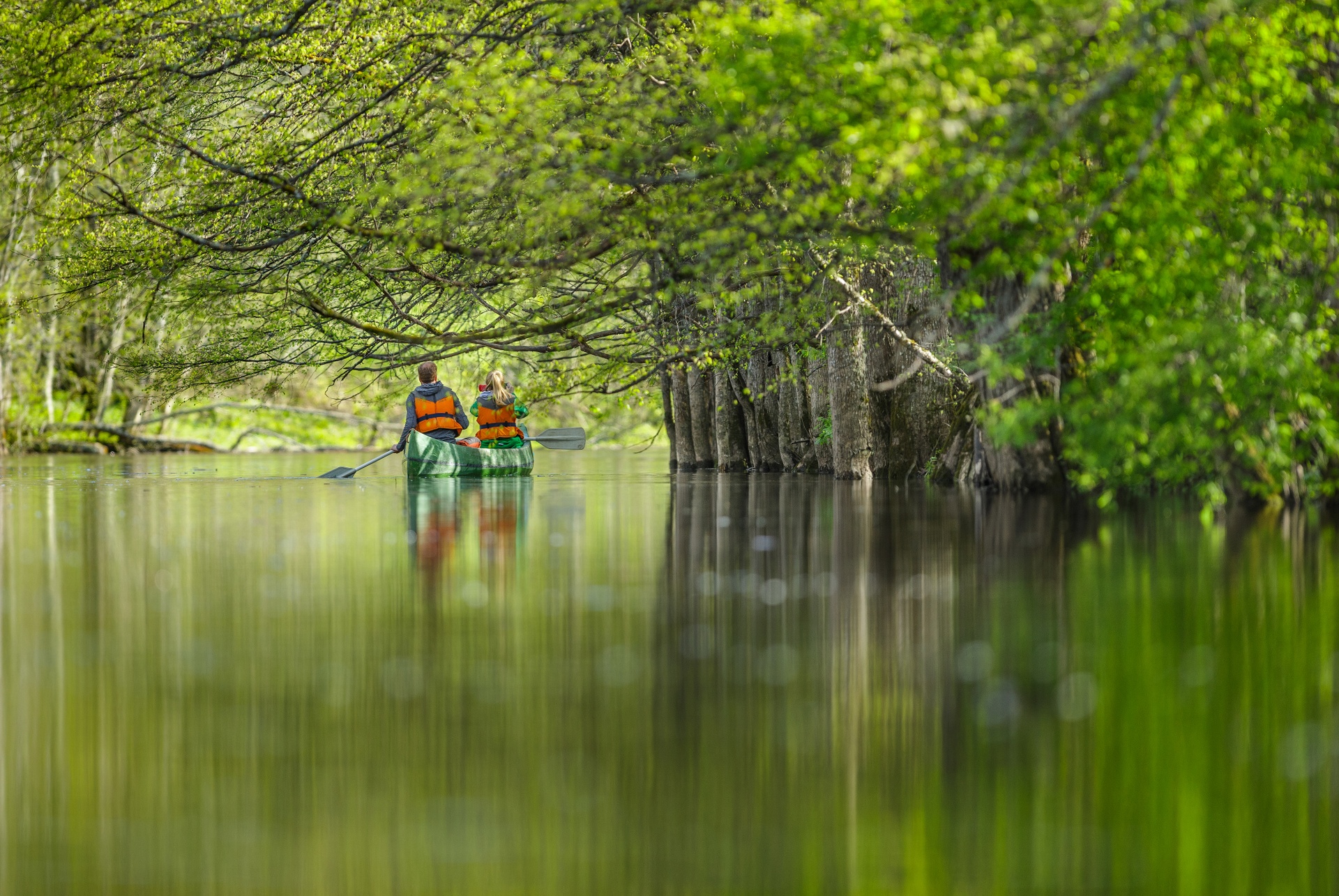 Canoeing in soomaa fifth season