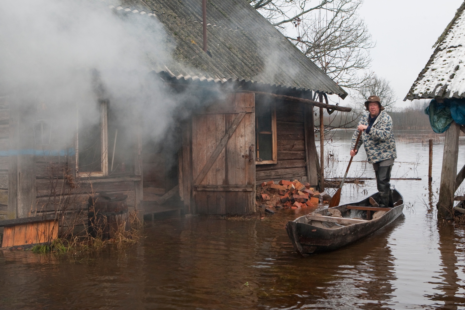 Estonia's wooden dugout boats are called haabjas.