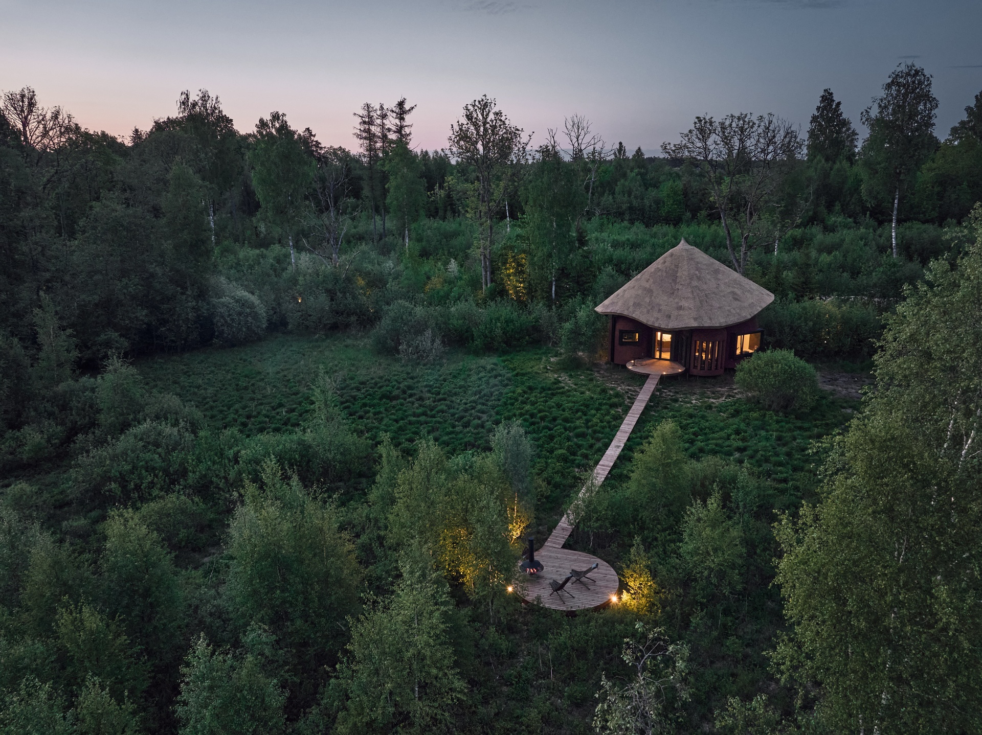 Maidla Nature Resort in the Estonian forest