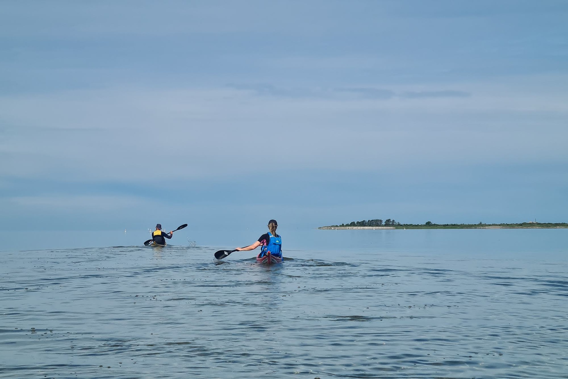 kayaking in Vilsandi