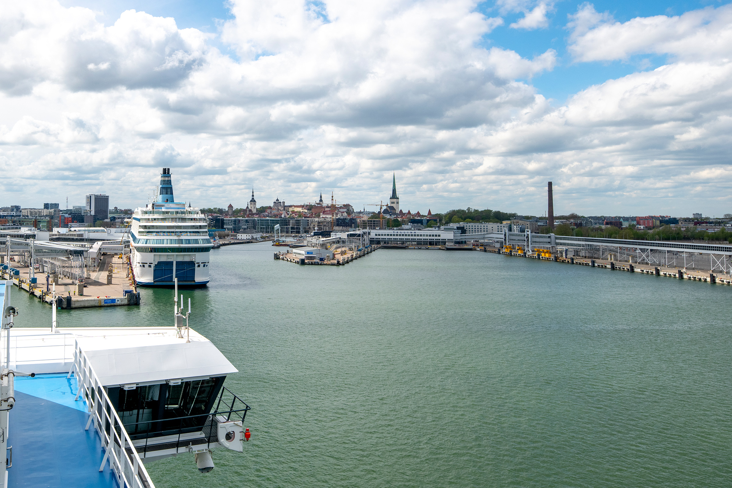 Der Hafen von Tallinn