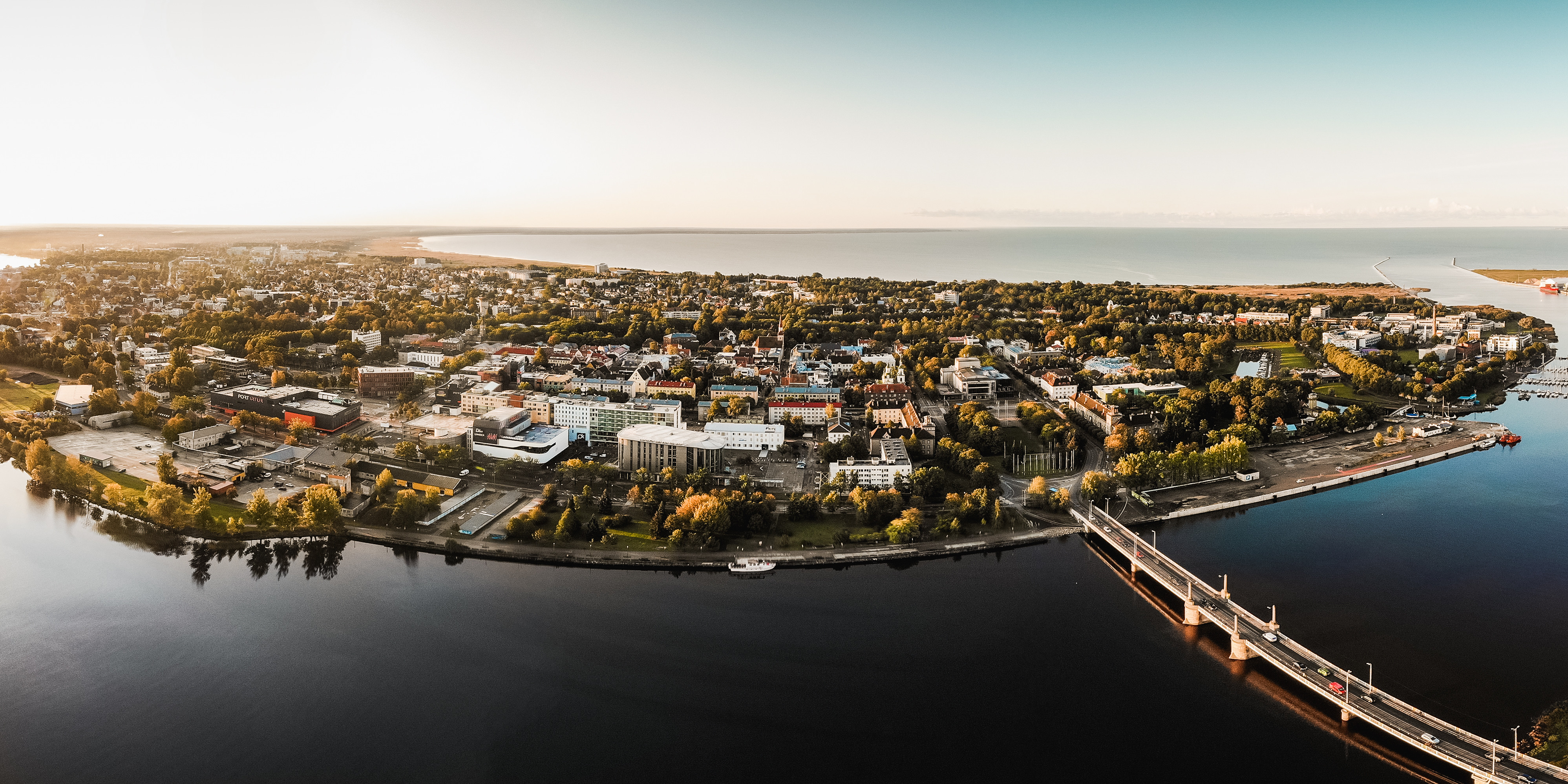 Pärnu linna vaade