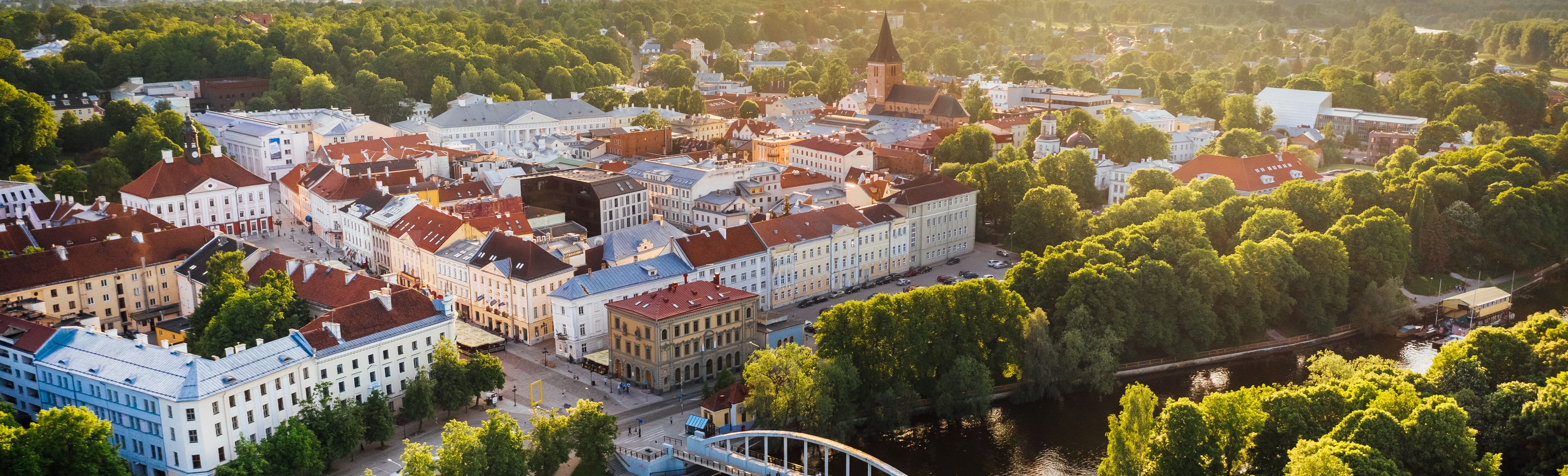 City of Tartu view