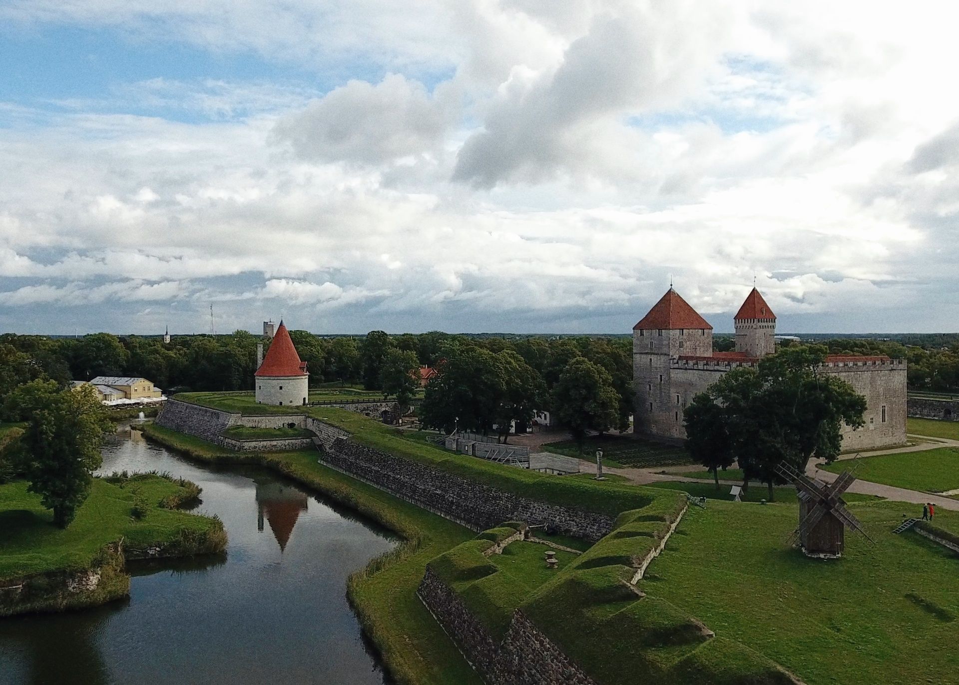 Bischofsburg in Kuressaare, Saaremaa