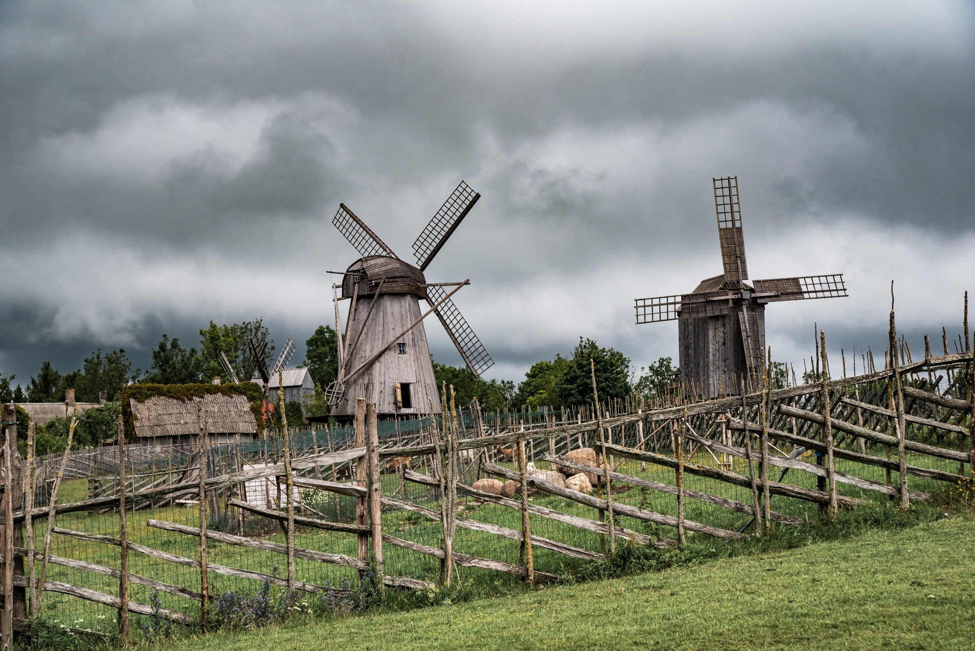 Saaremaa Angla Windmills