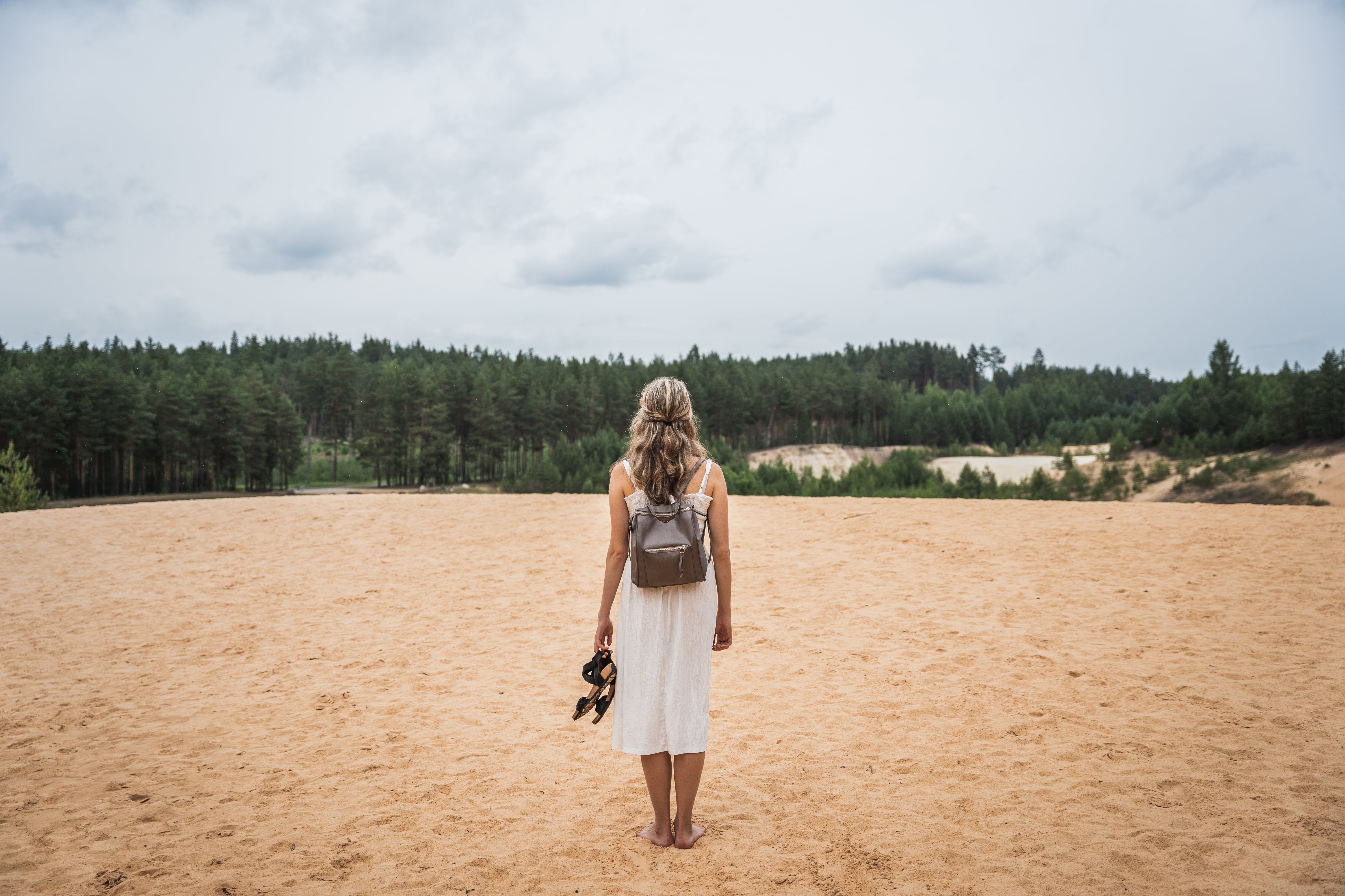 Sands near the Piusa Caves in Setomaa South Estonia