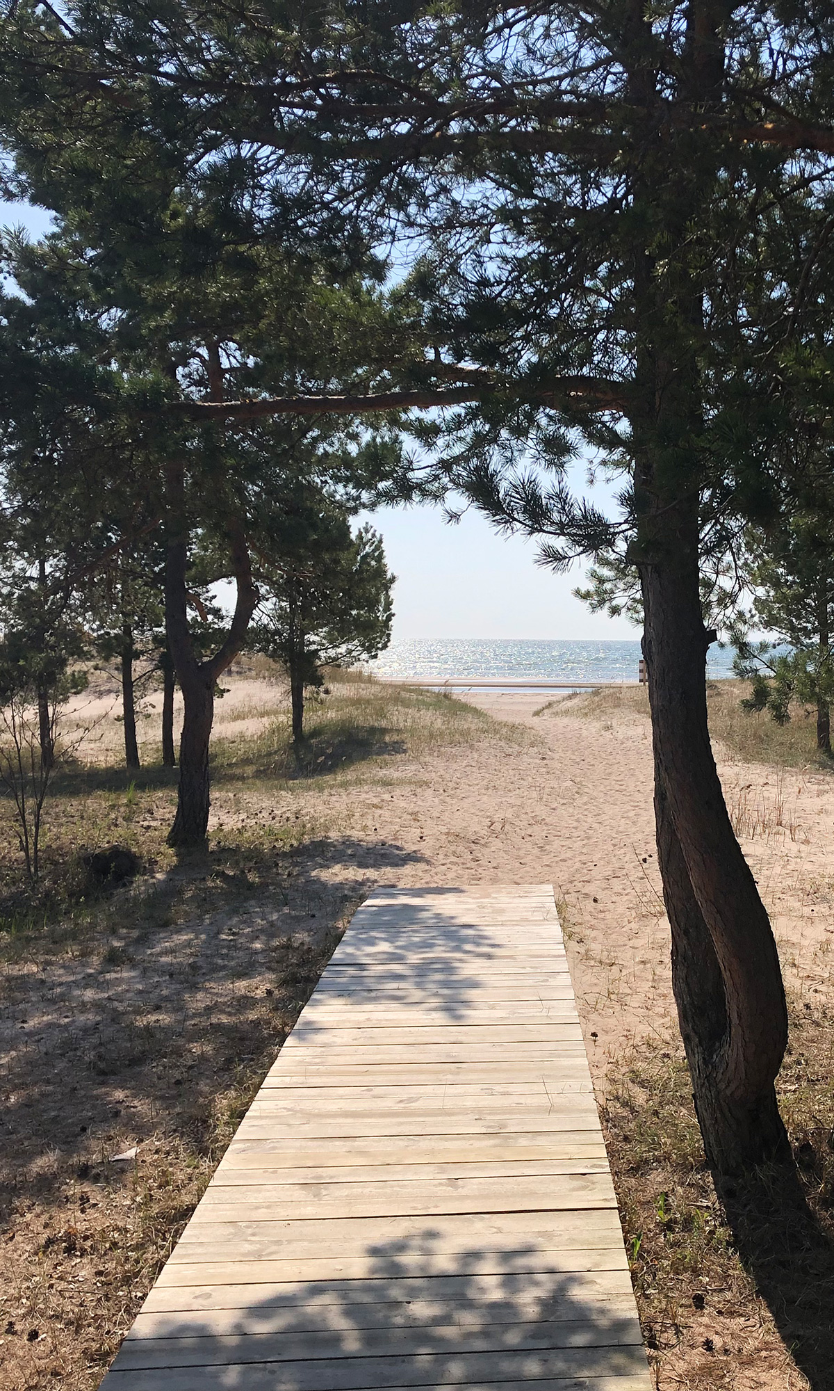 Der Strand von Mändjala, Insel Saaremaa