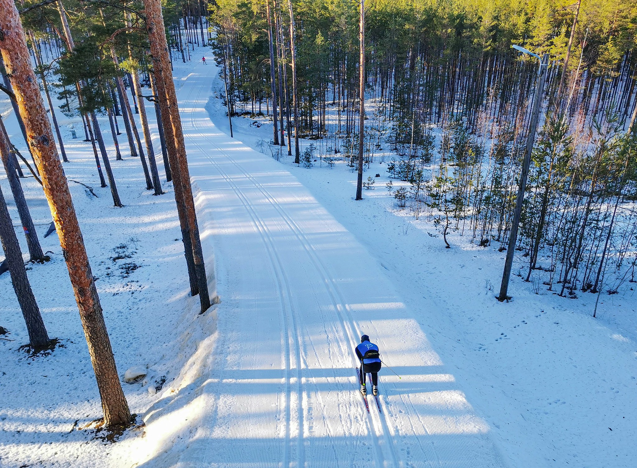 Cross-country skiing at Jõlumäe Sports Centre