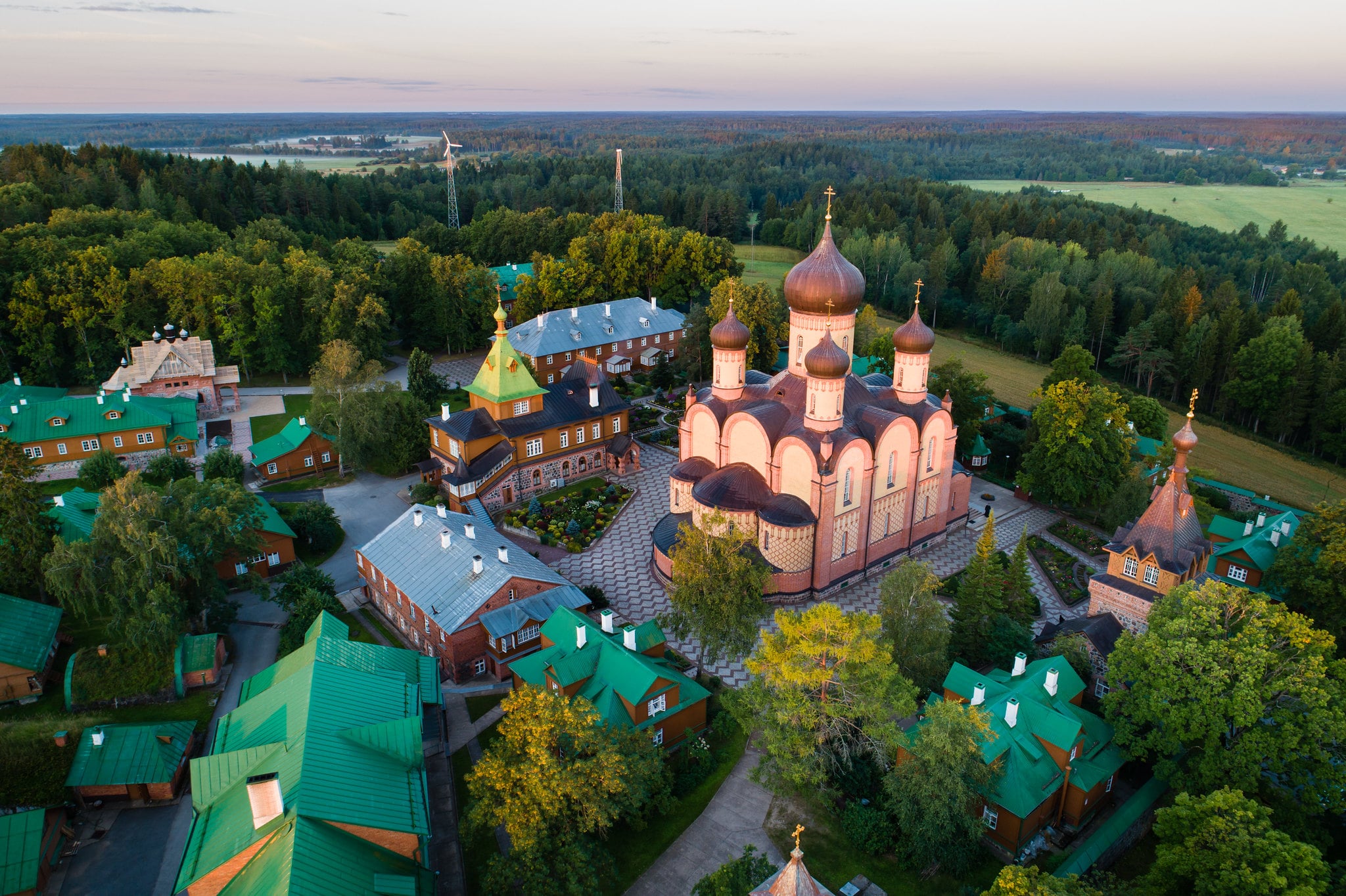 Kuremäe Convent in Ida-Viru County, Estonia