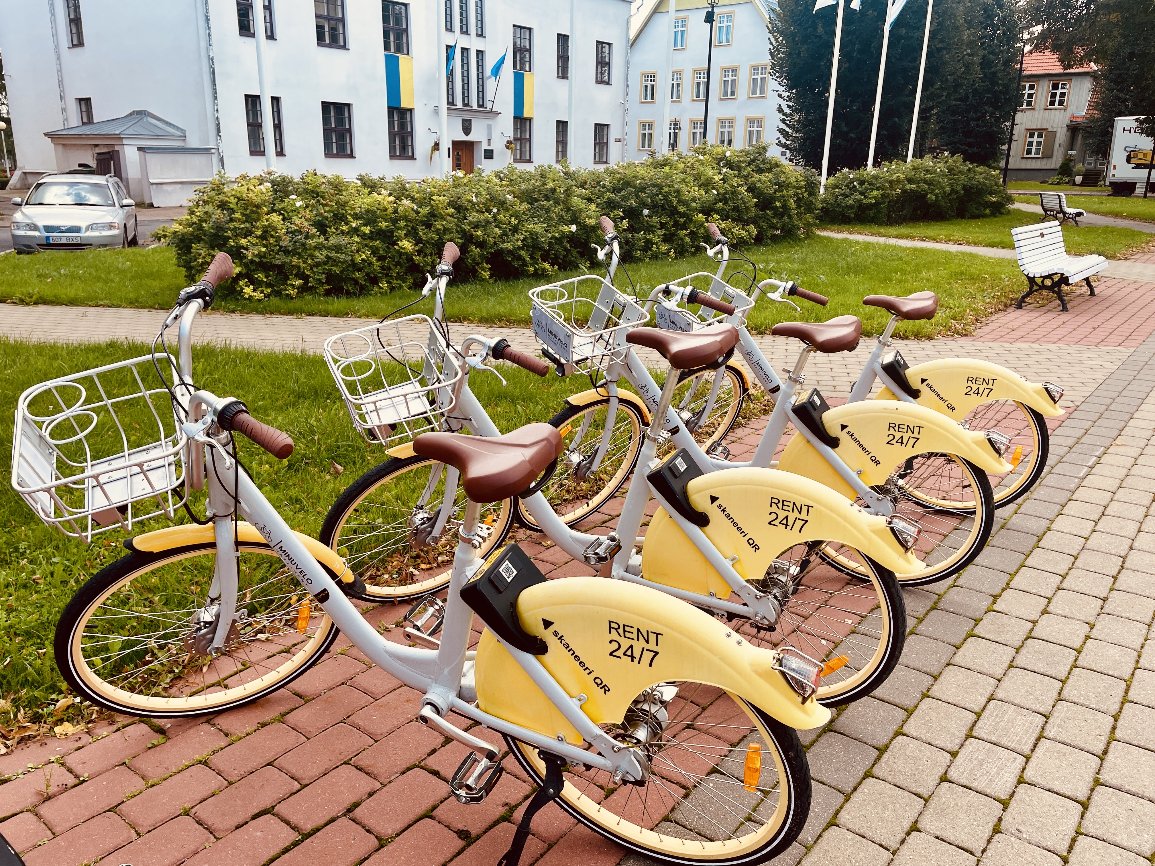 Minuvelo bicycle rental in Viljandi