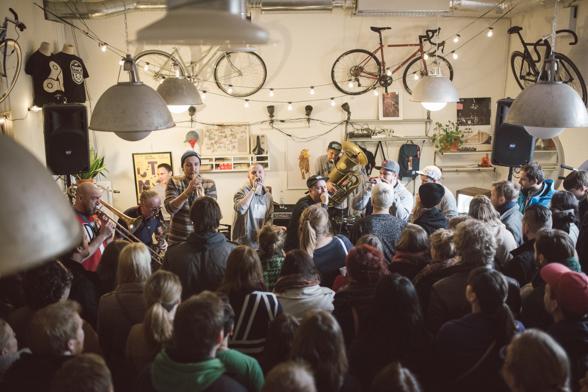 Bänd Tallinn Music Weekil esinemas