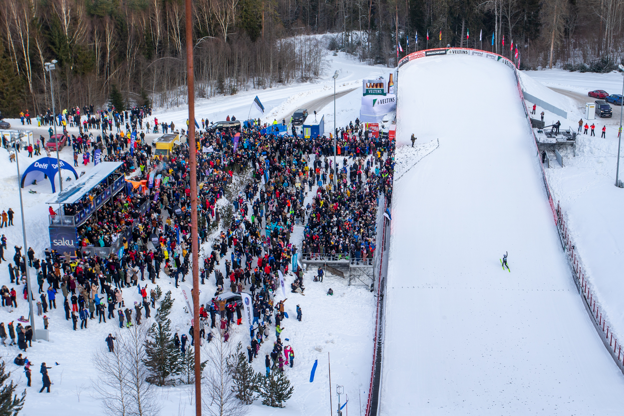 Nordic Combined ski jump Otepää, Estonia