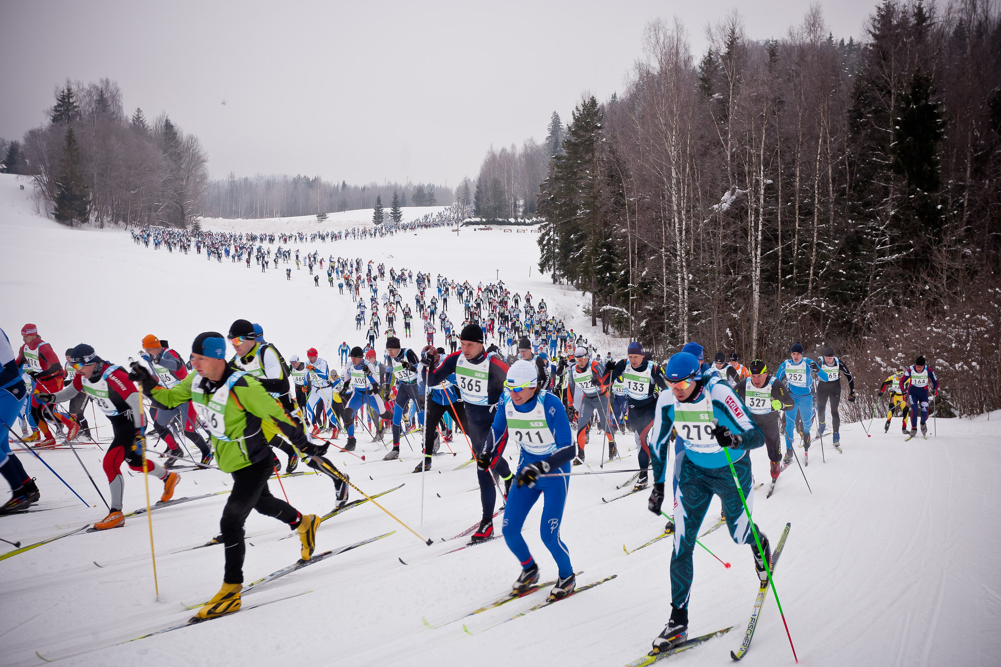 Tartu Ski Marathon in South Estonia