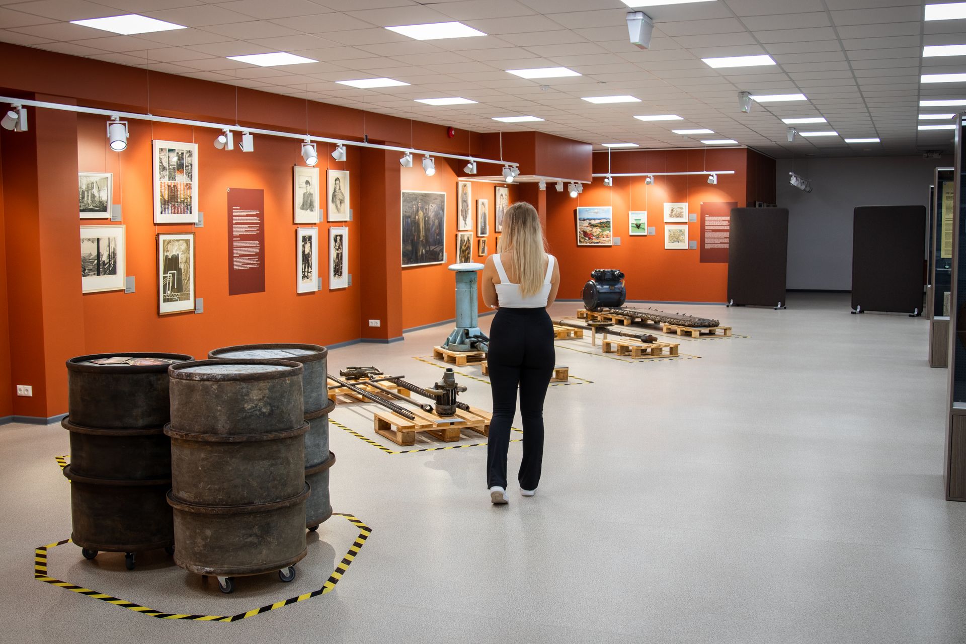 Im Schiefermuseum von Kohtla-Järve