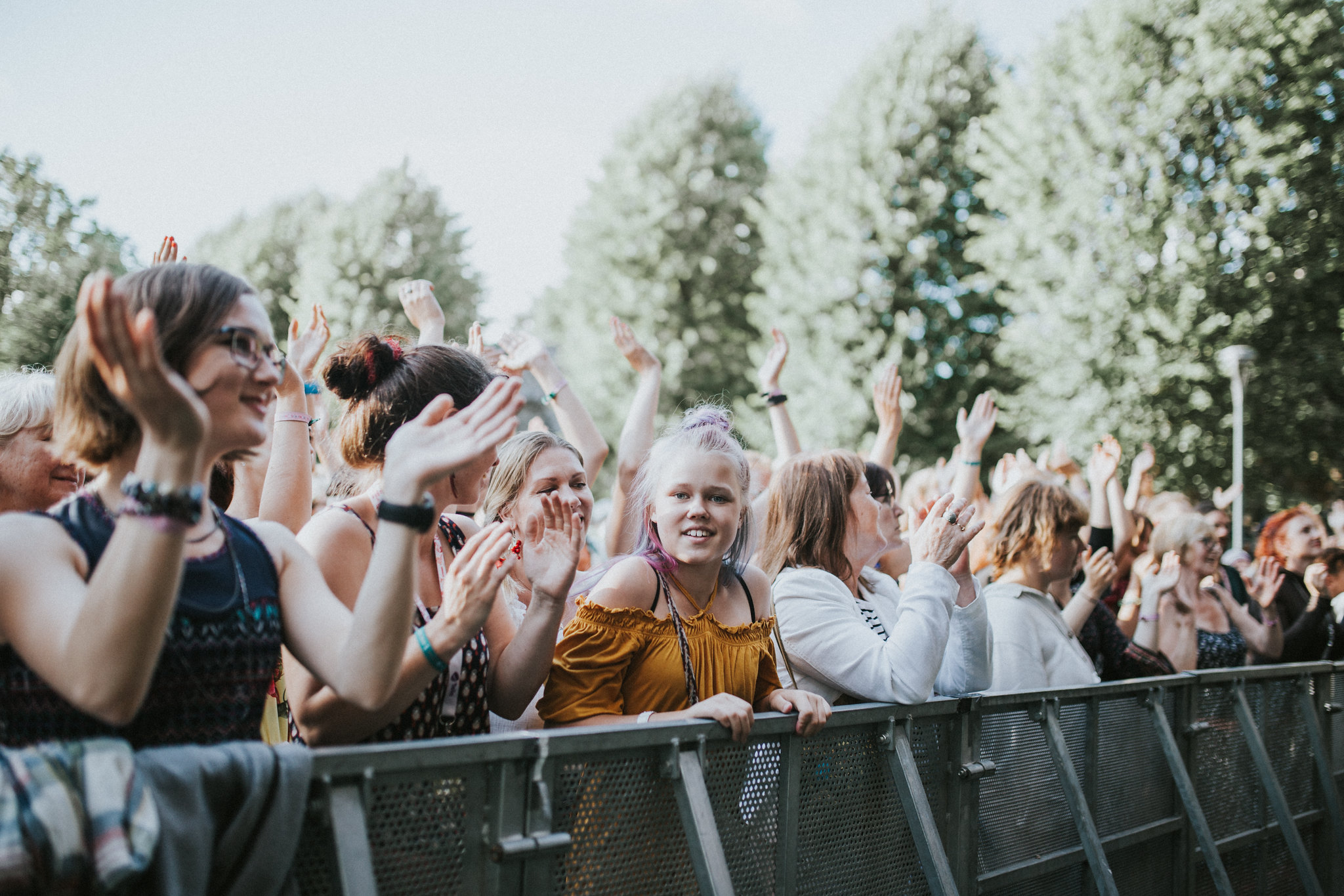 Publik Viljandi pärimusmuusika festivalil