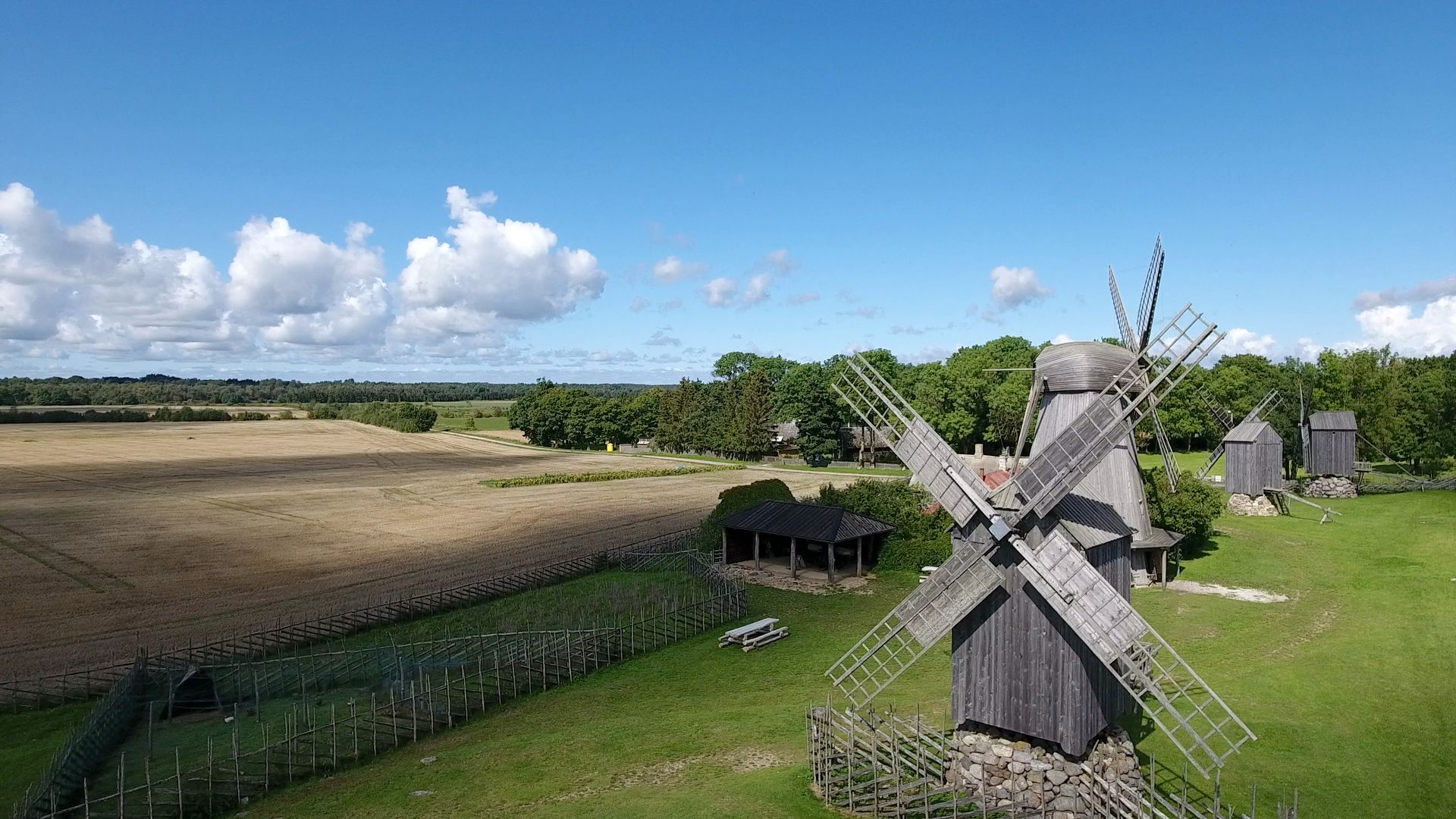 Windmills in Saaremaa