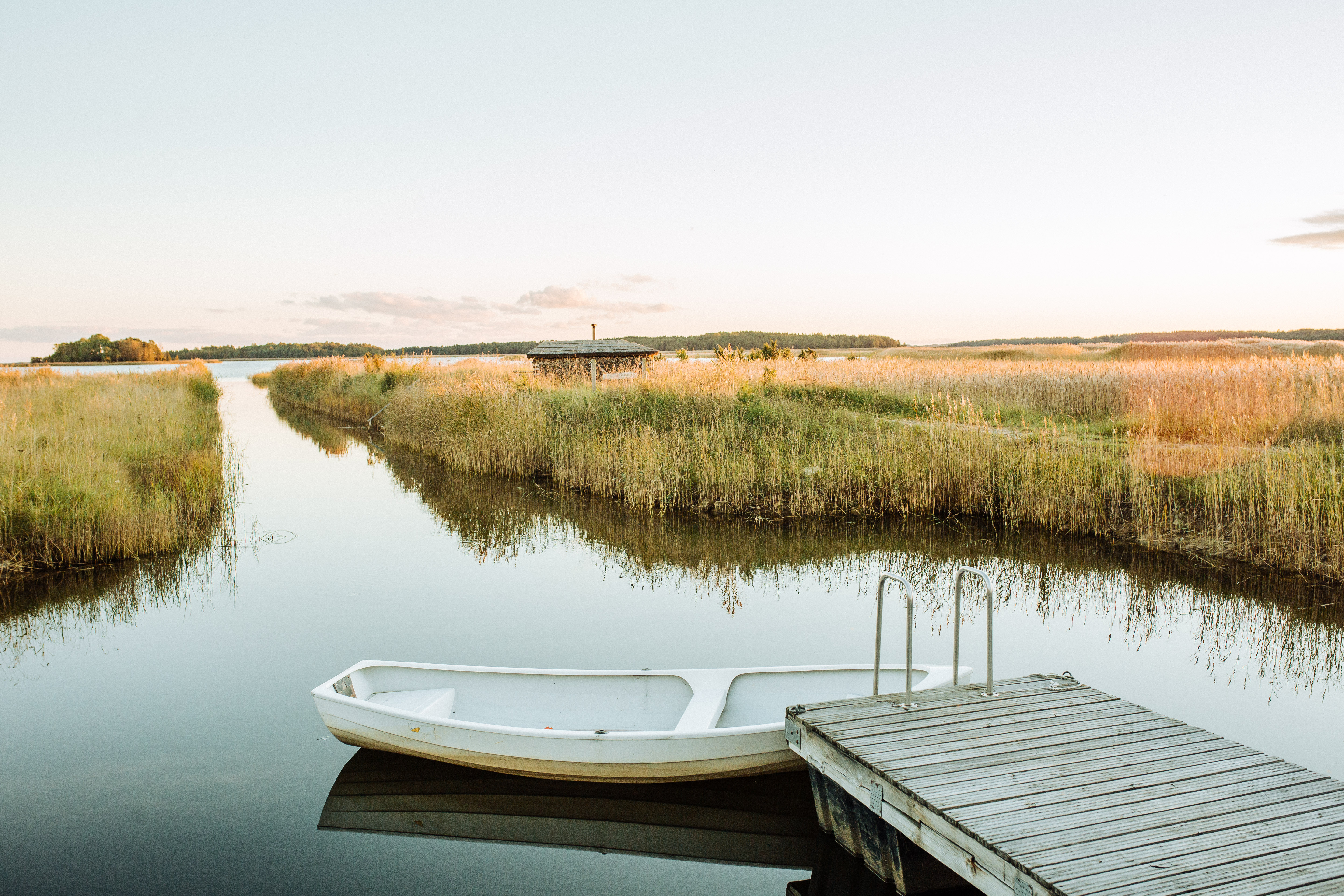 Herbst auf der Insel Muhu