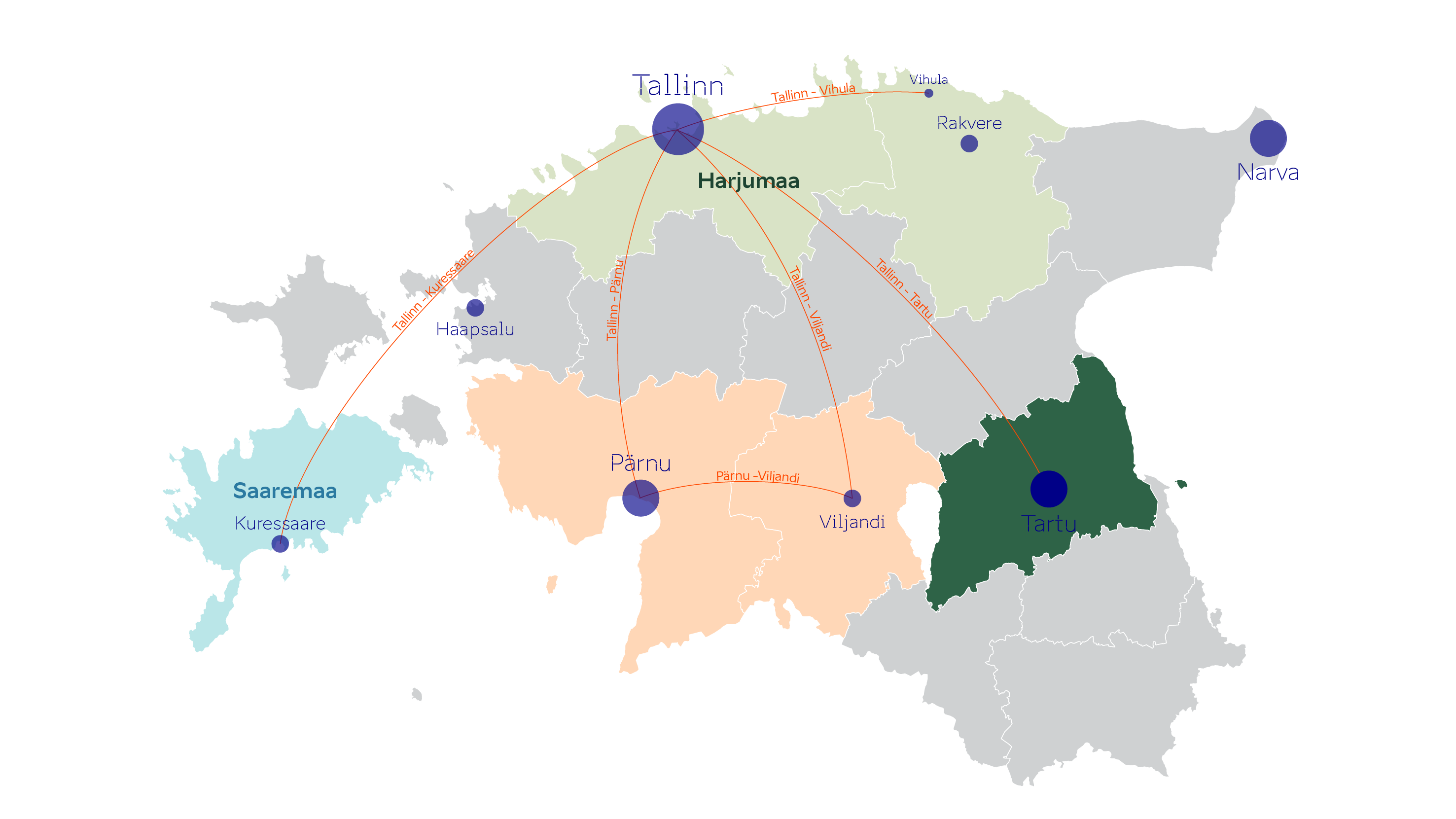 Estonian map