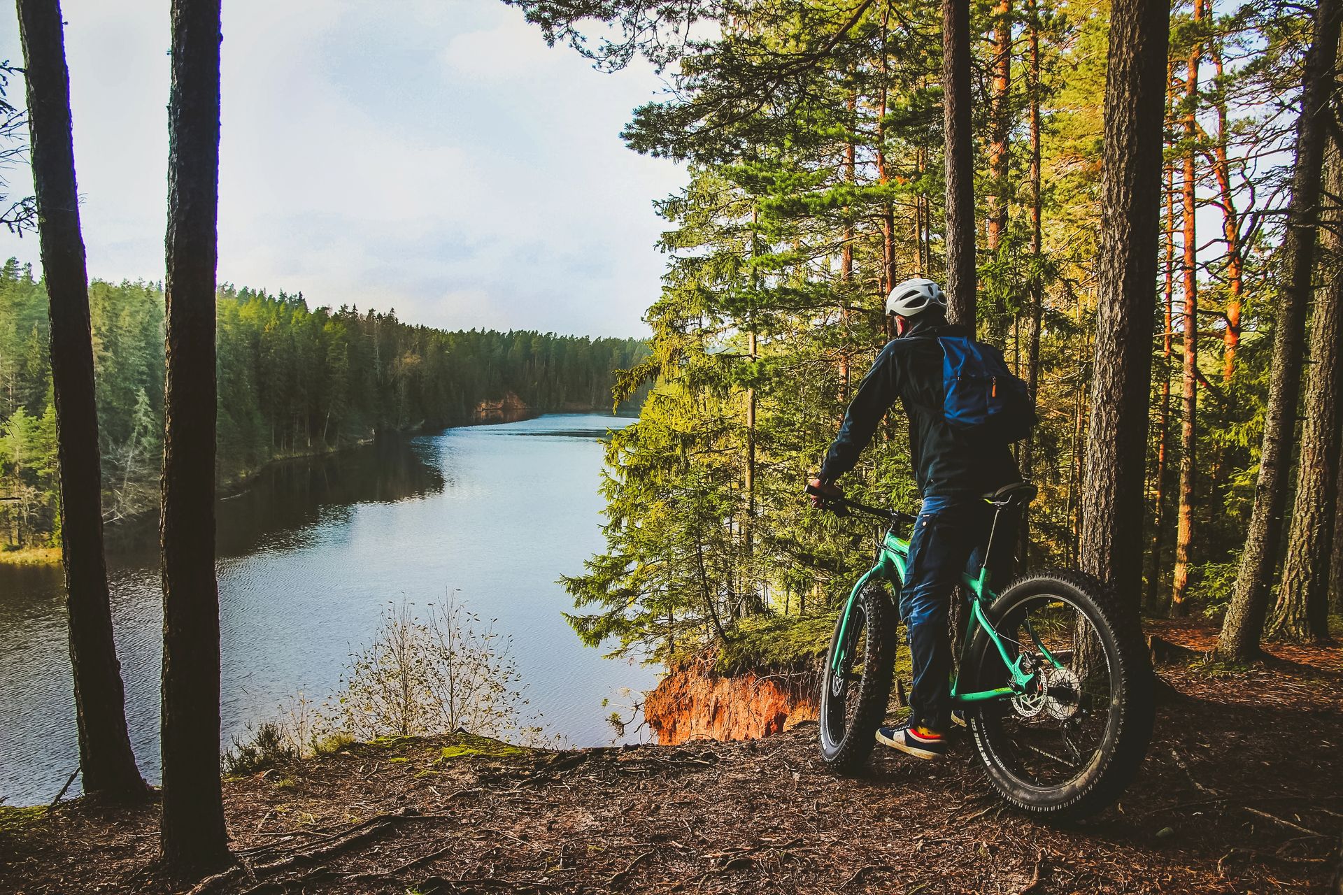 fatbike hike in Taevaskoja