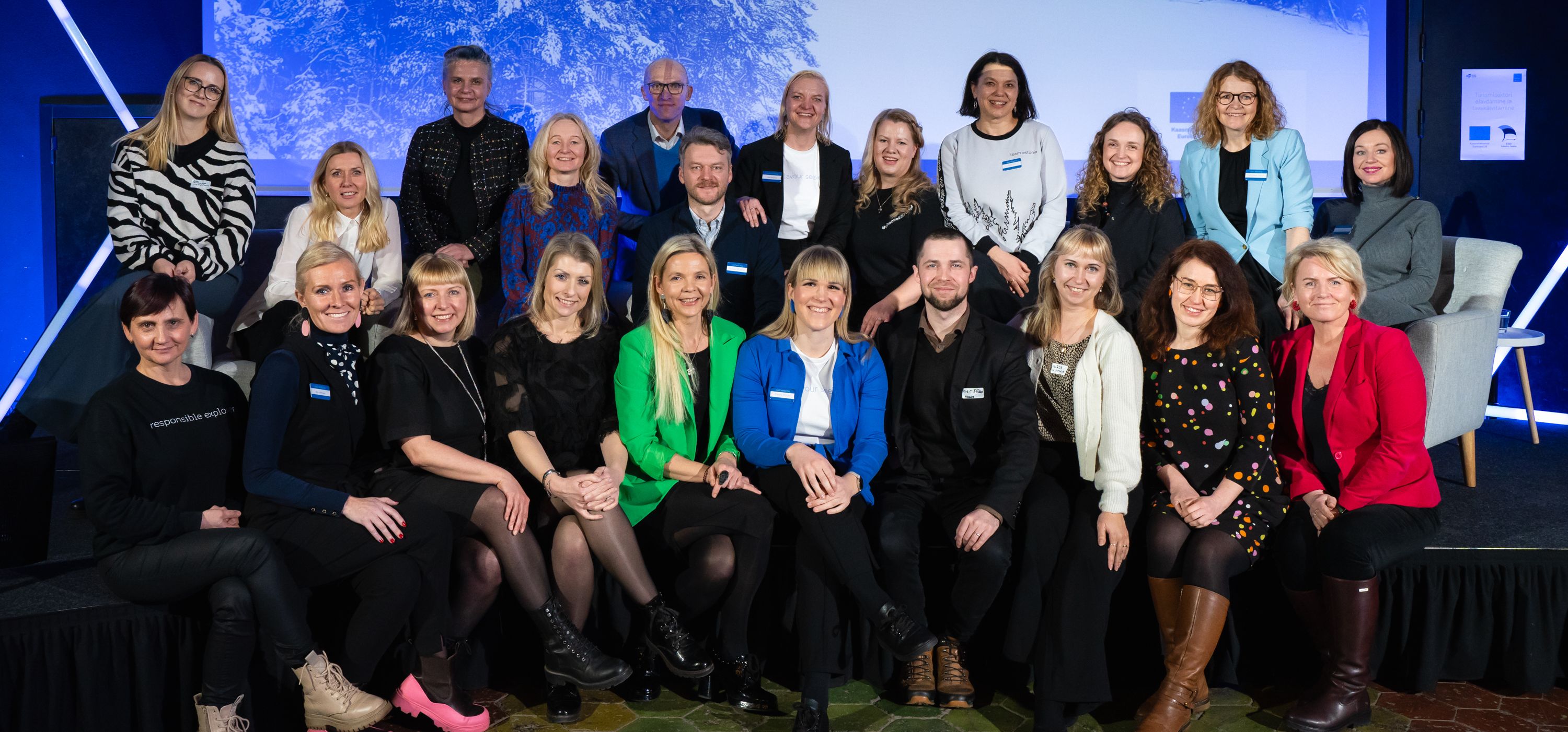 Visit Estonia team picture in info seminar