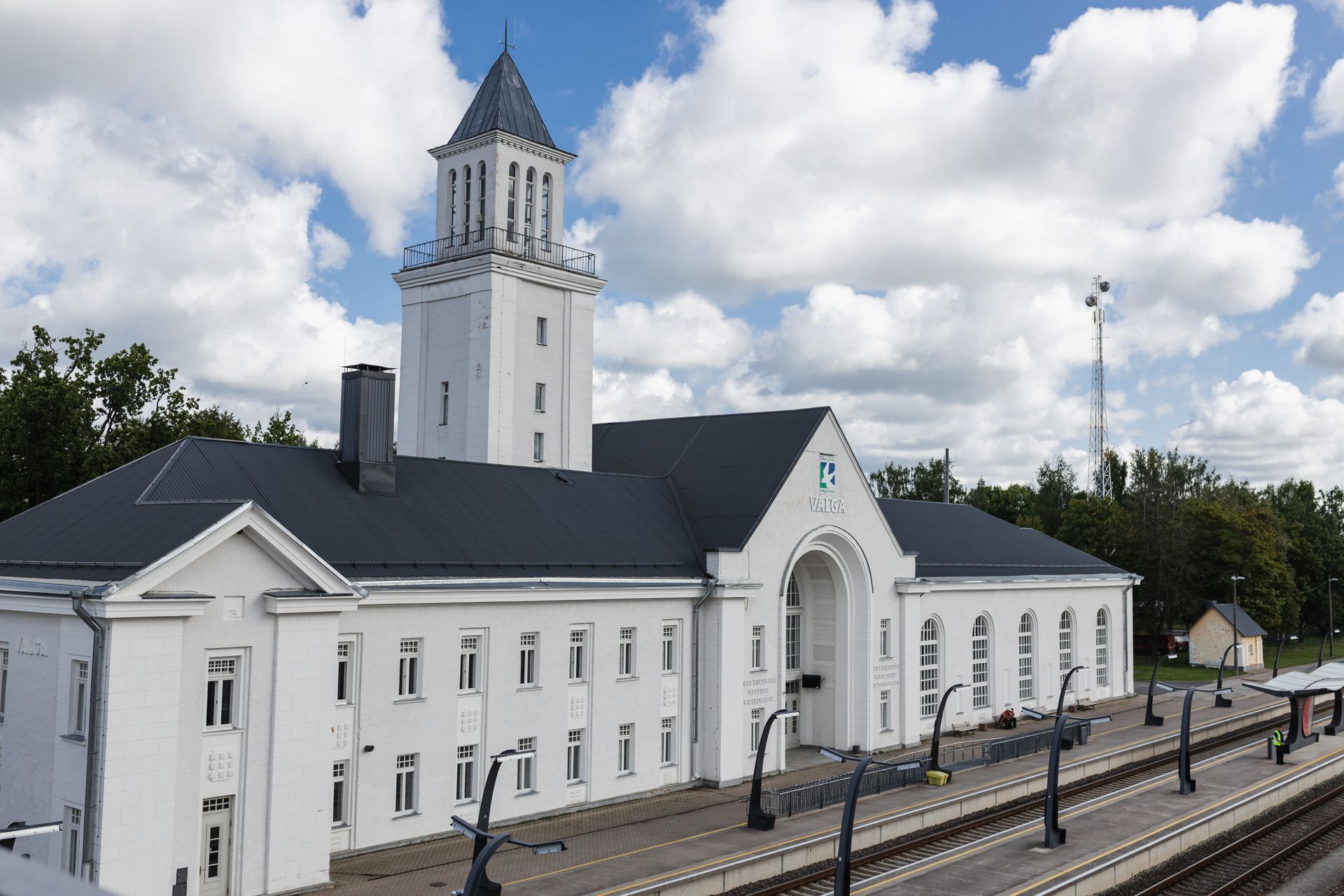 Der Bahnhof von Valga
