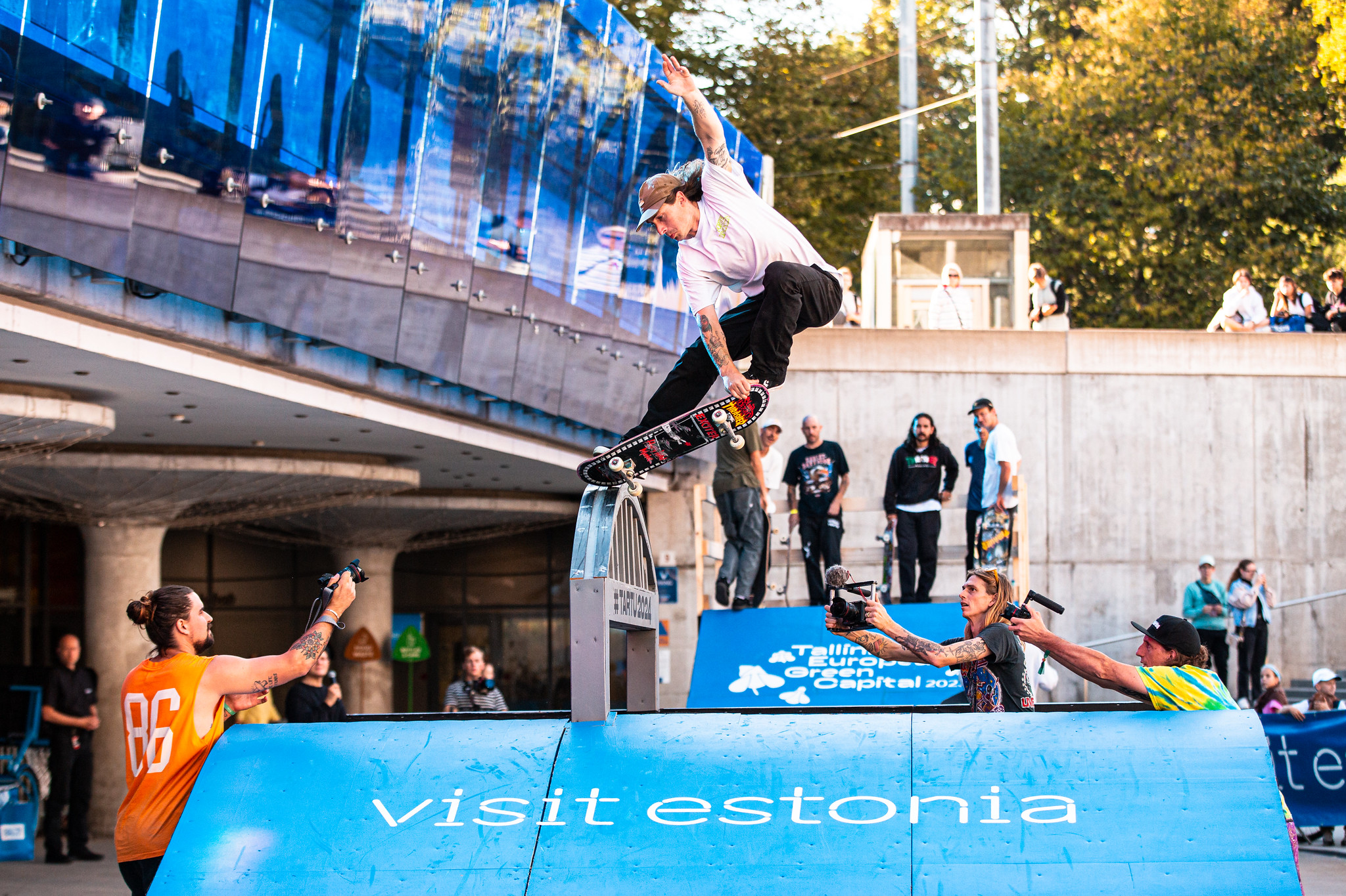 Simple Session 2023 skateboarding in Tallinn, Estonia