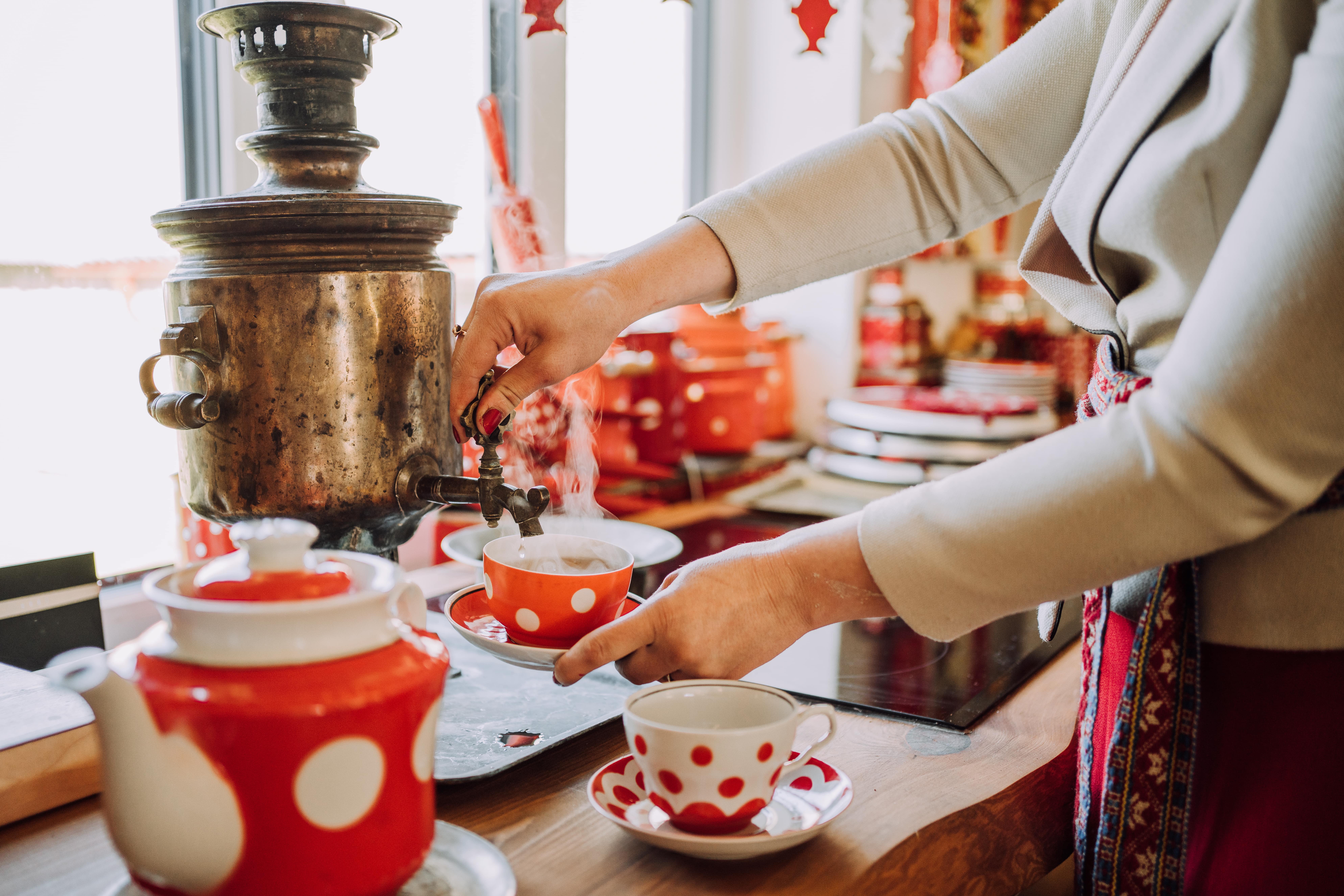 Samovar House in the Old Believers' region of Estonia