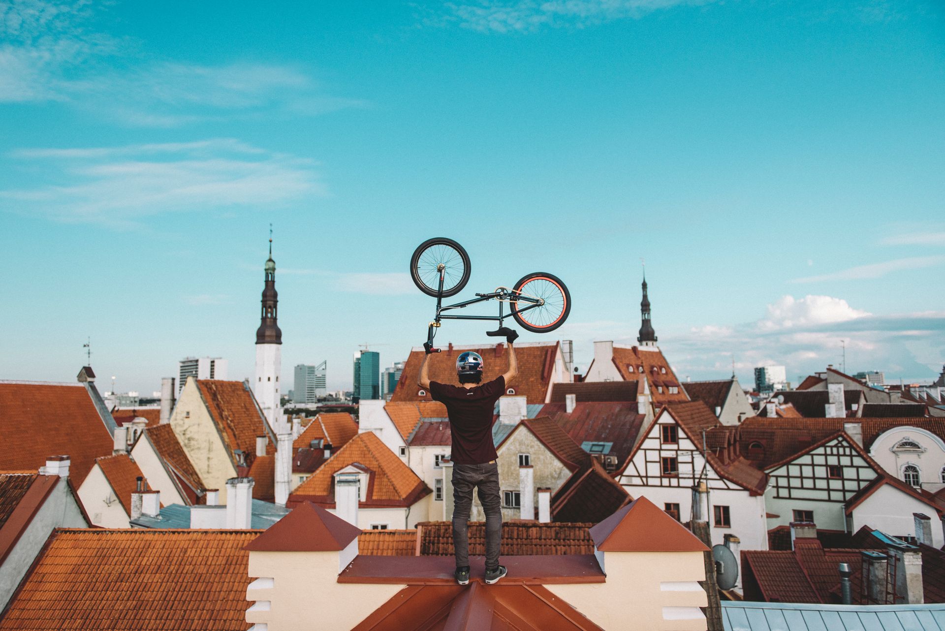 Rooftop Bike