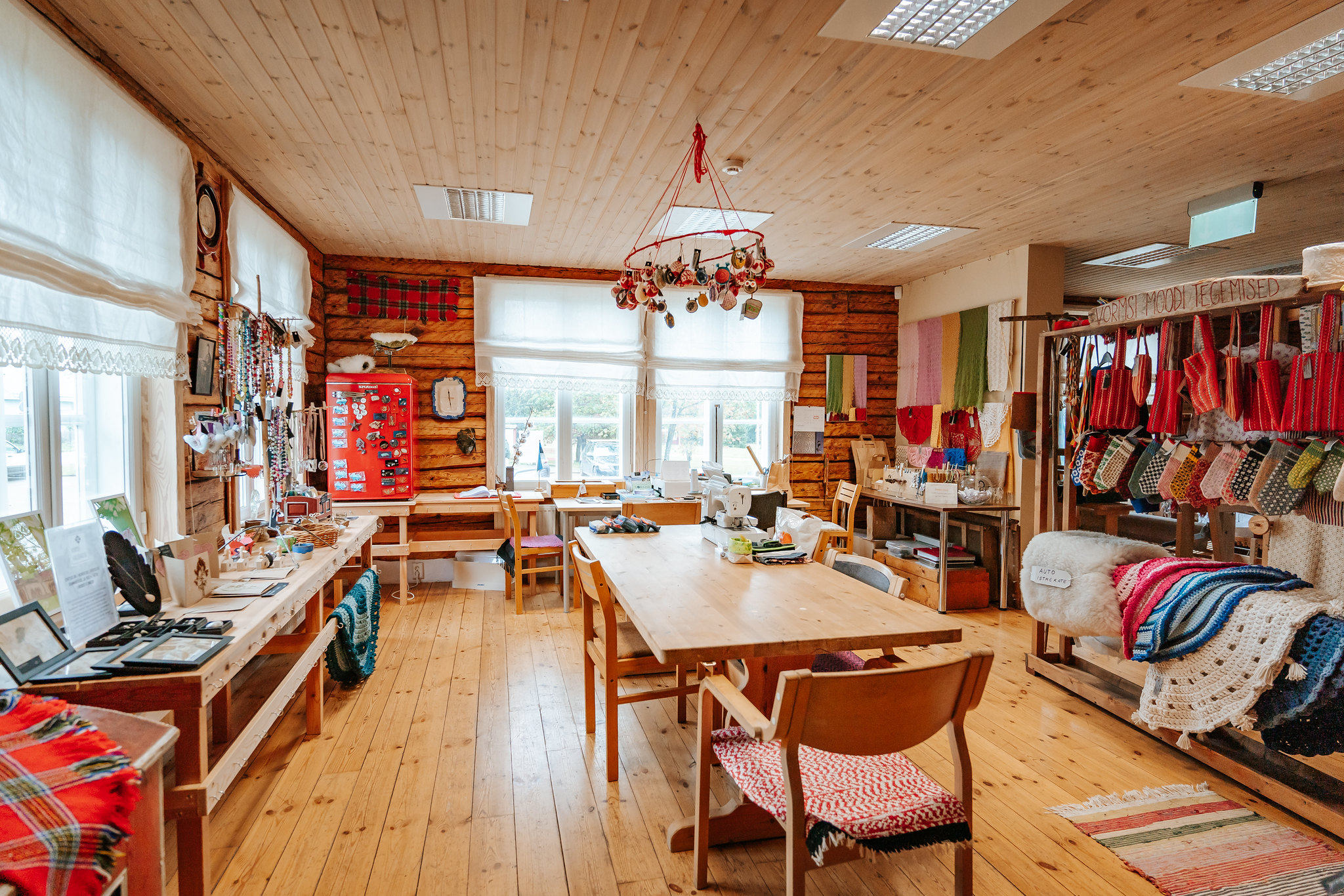 Estonian handicraft shop on Vormsi Island