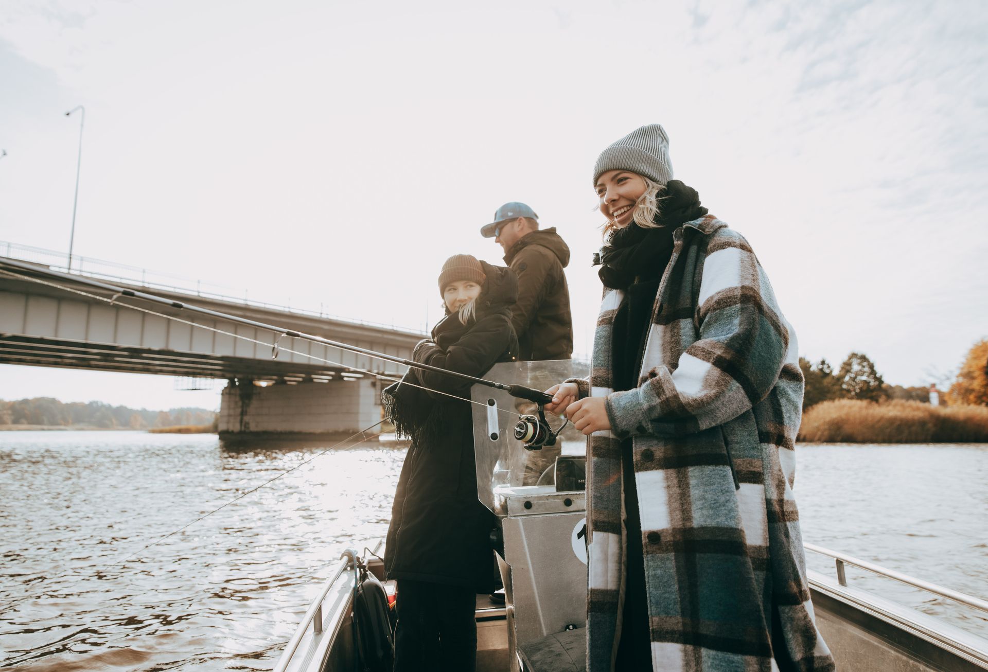 Fishing on the Pärnu River