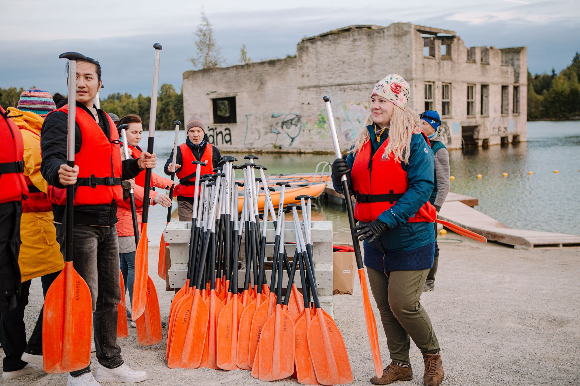 canoe trip group activity