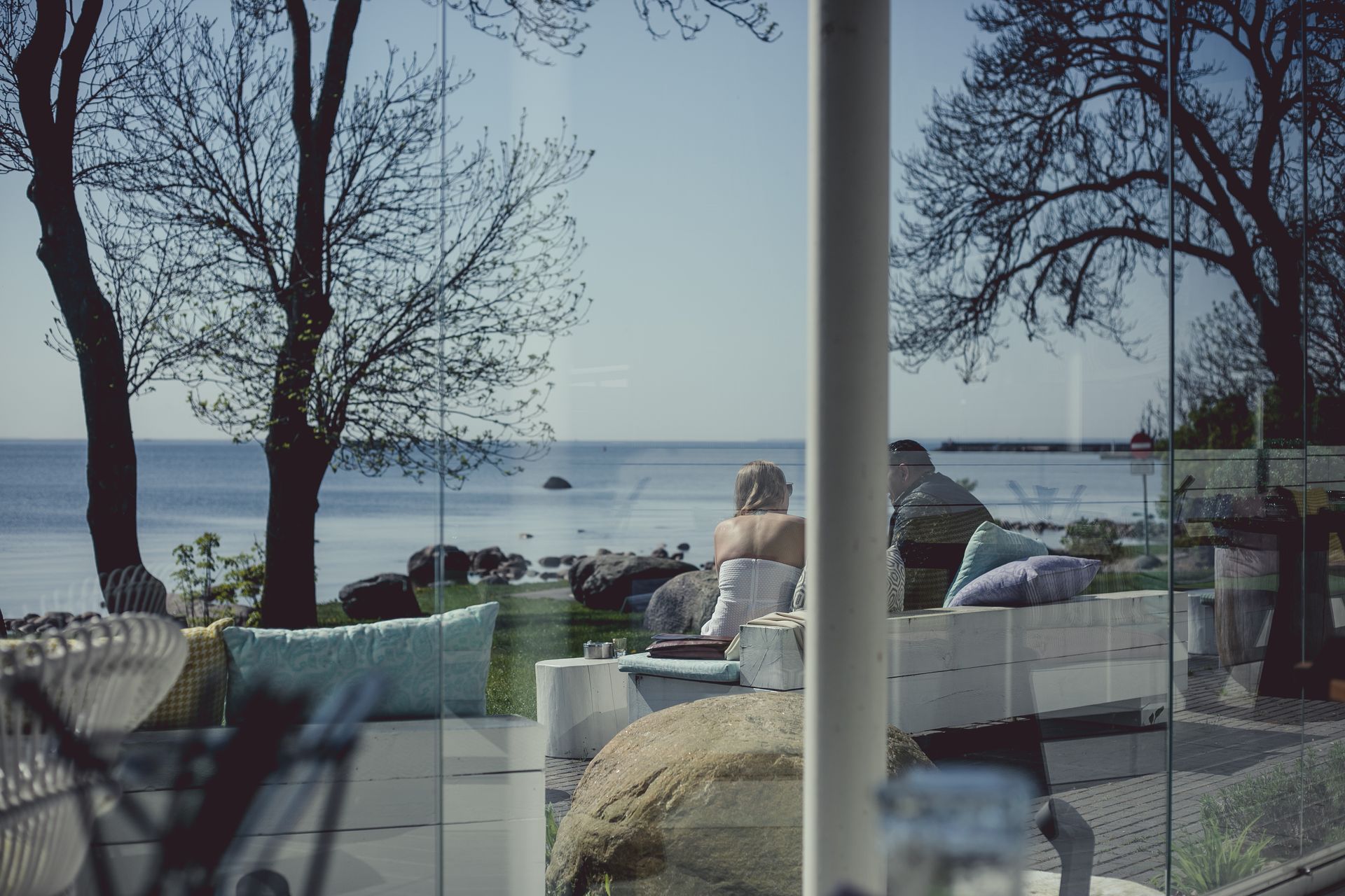 Ausblick aus dem Restaurant NOA, Tallinn
