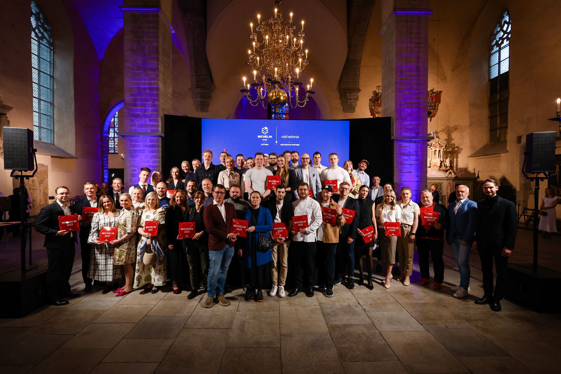 Fotogalerii Michelini restoranide auhinnagalast 2025