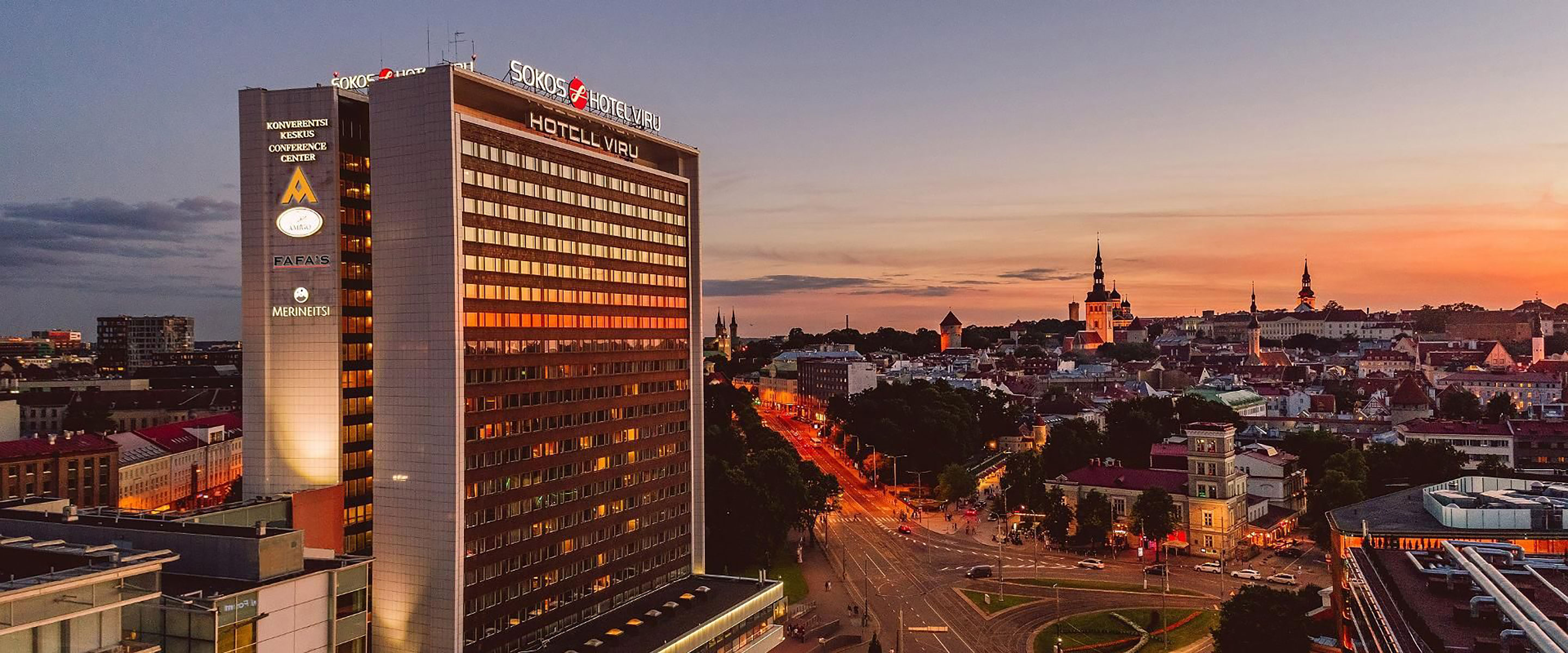 Sokos Hotel Viru und Skyline Altstadt Tallinn