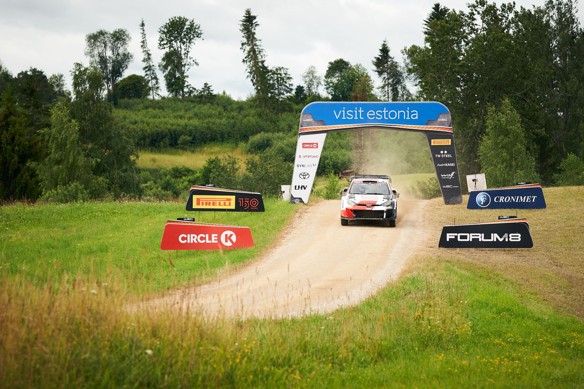 Rally Estonia in South Estonia summer event