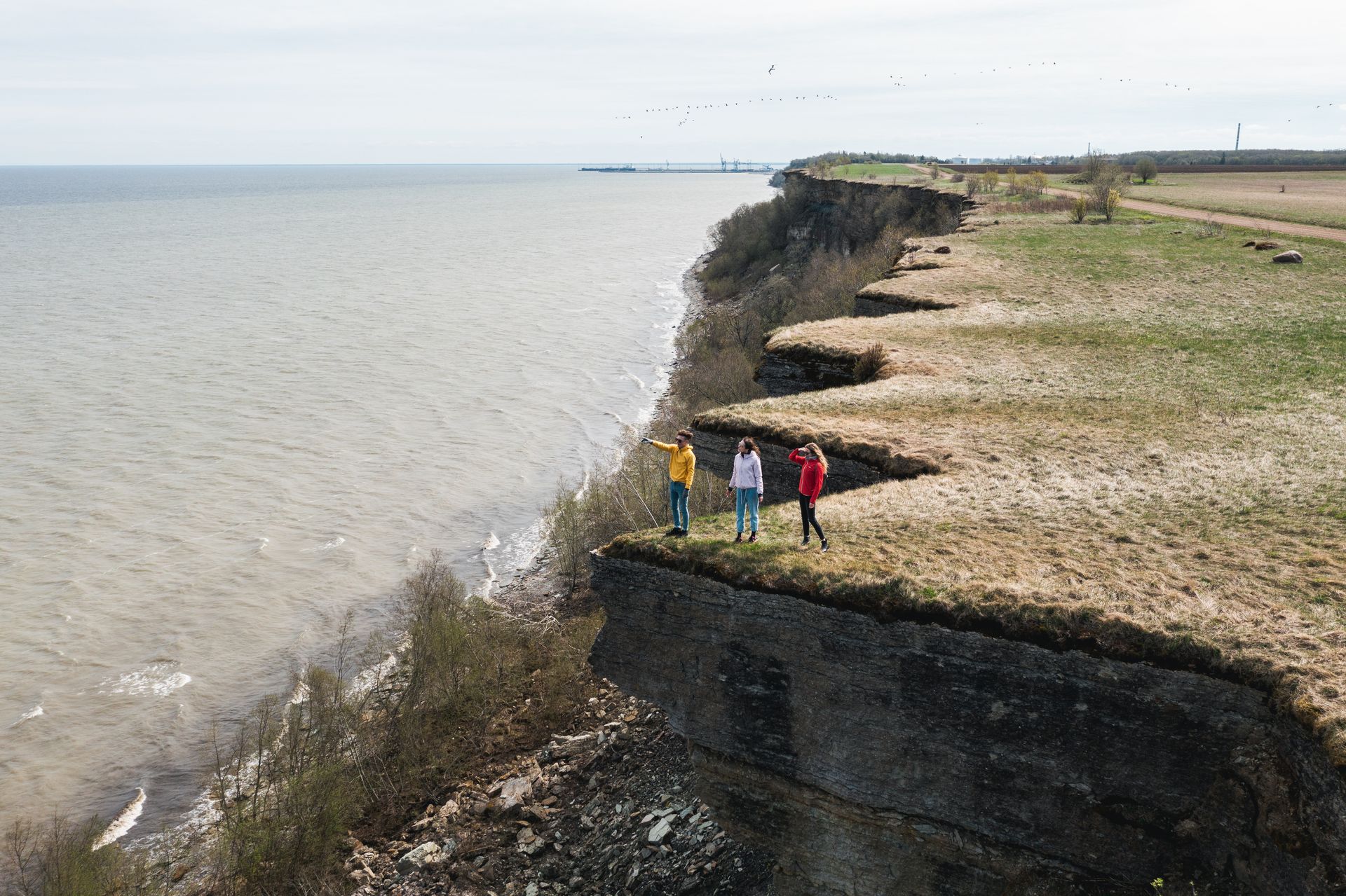 The beautiful views along the Klint Road