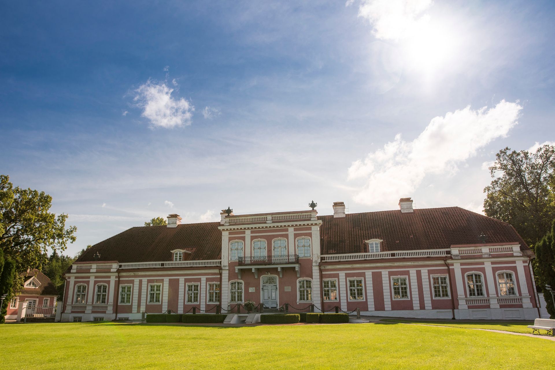 Sagadi Manor along the Klint Road in Estonia