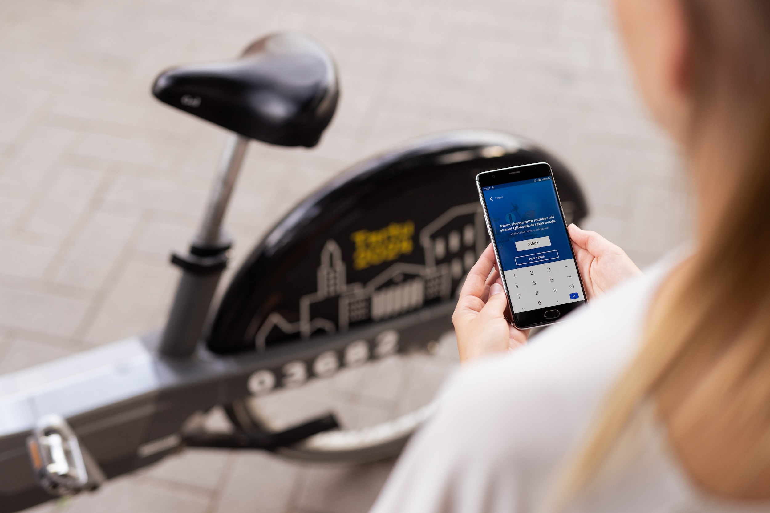 Das Bike-Share-Programm der Stadt