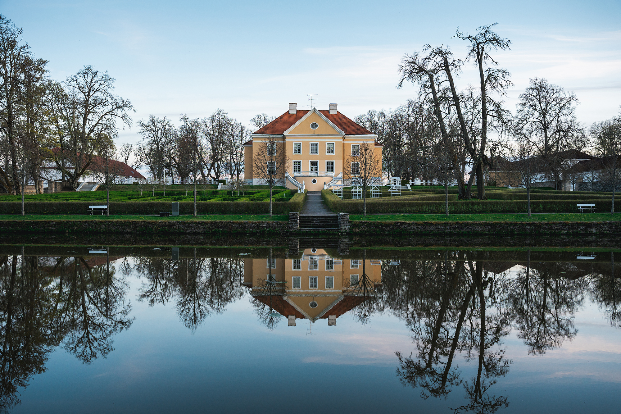 Das Herrenhaus Palmse in Estland