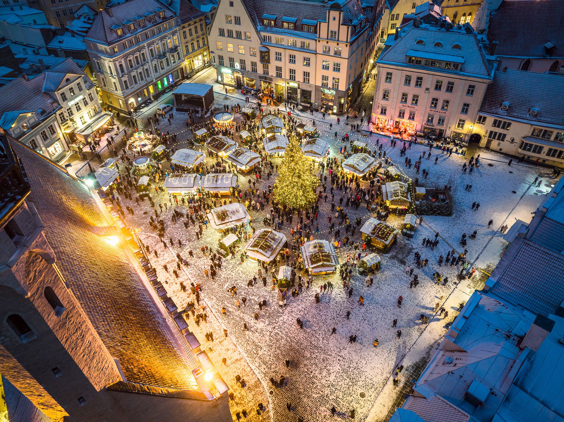 Weihnachtsmarkt in Tallinn