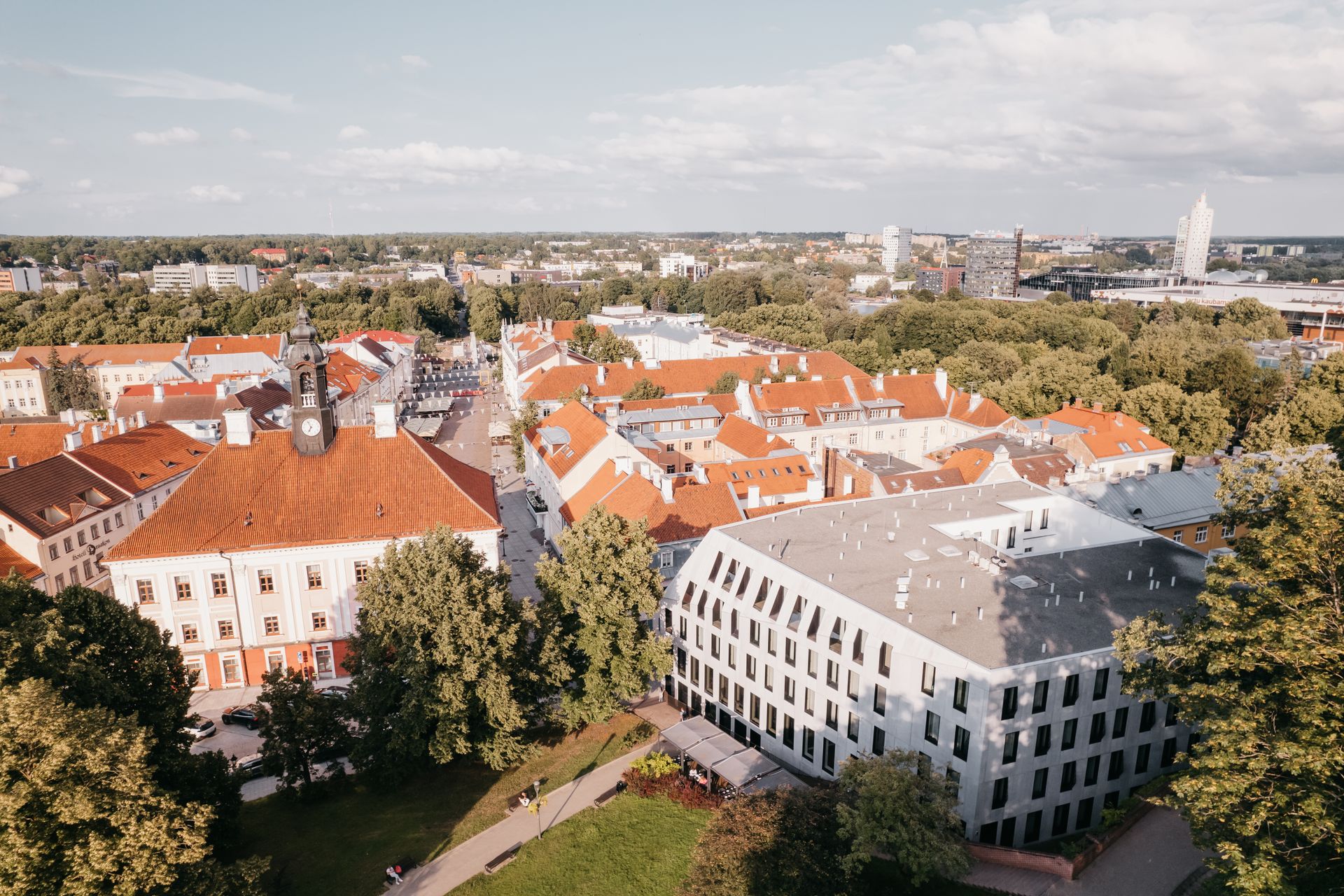 Skats uz Tartu centru