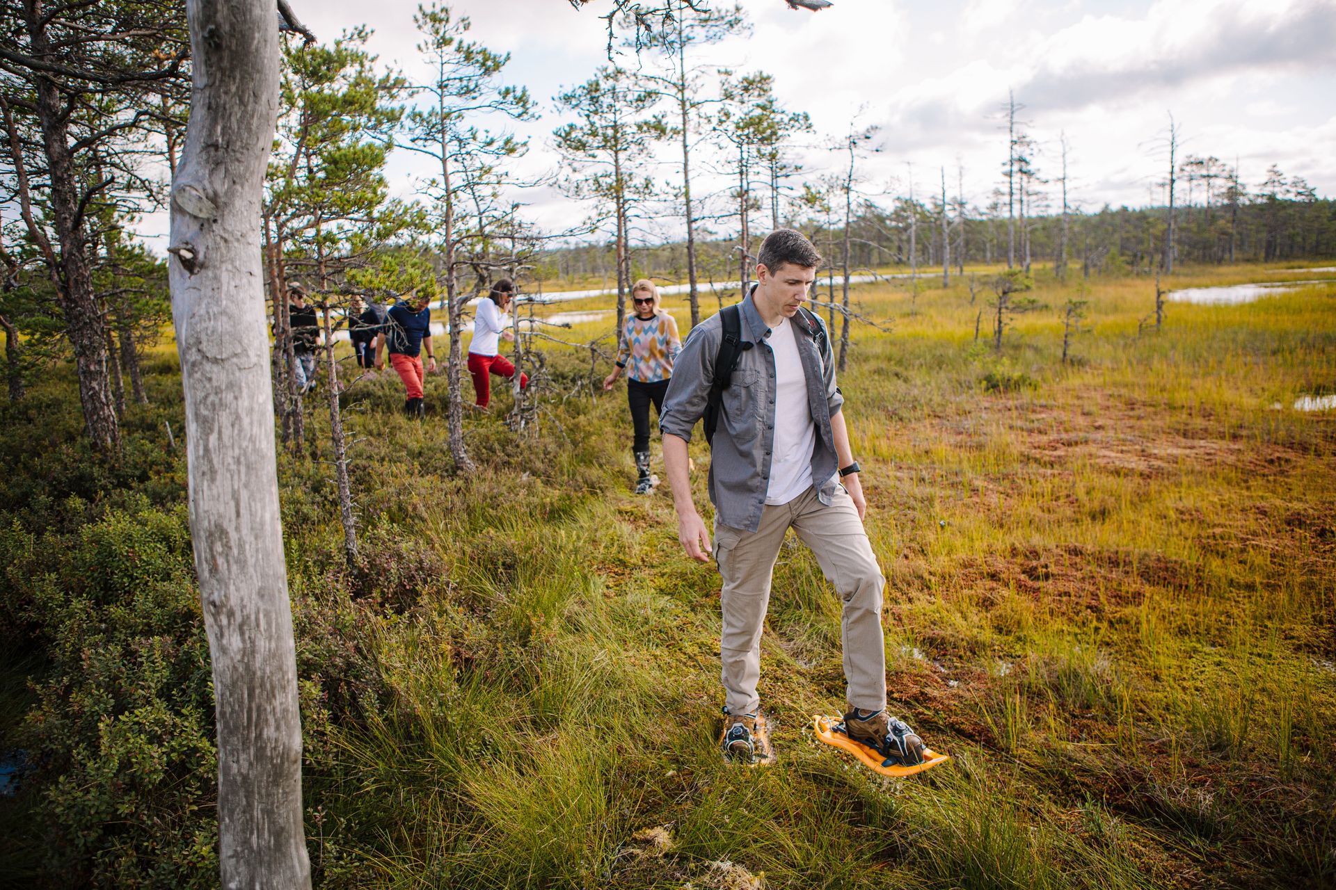 bogshoe hike