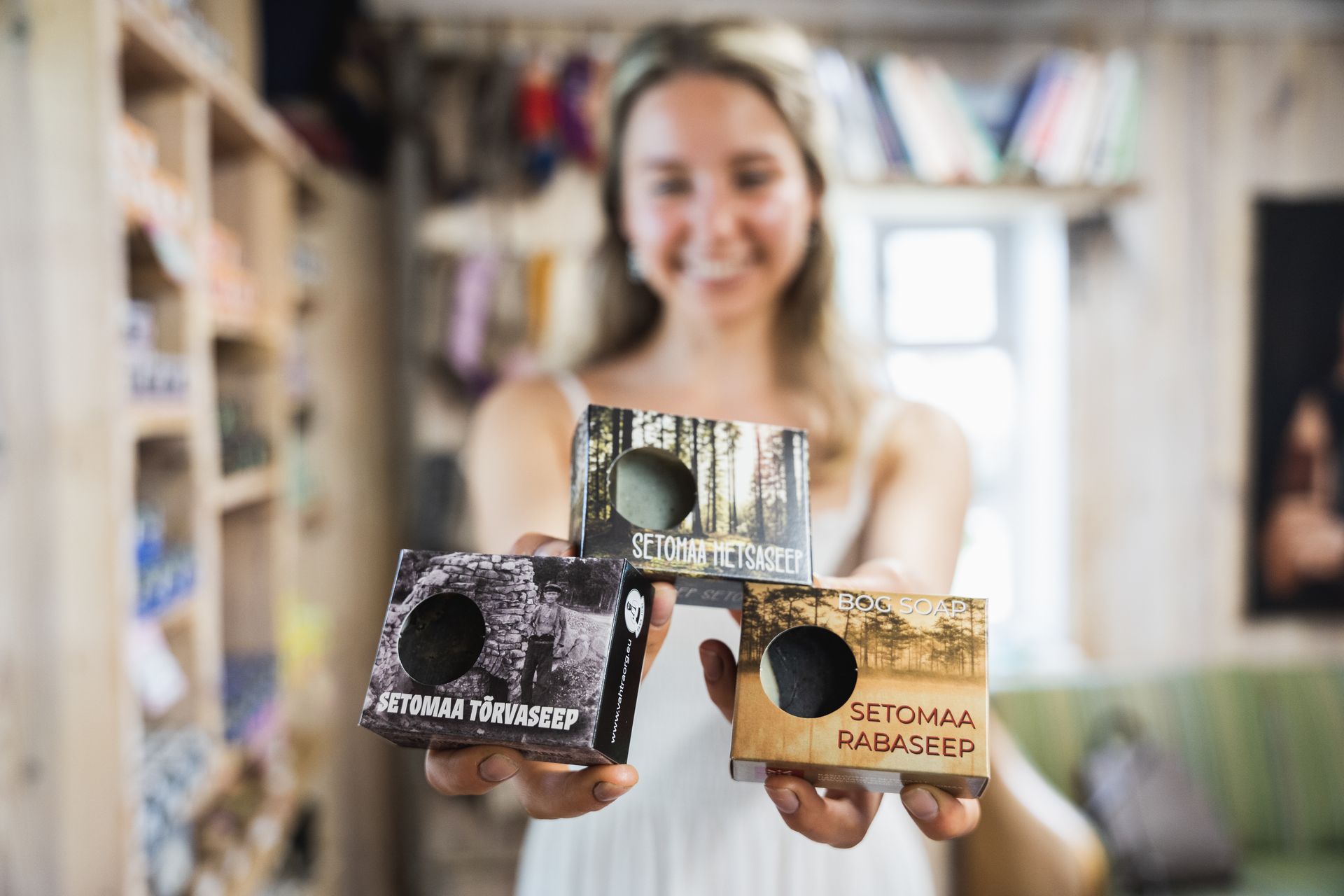 Handmade soap from Setomaa at Old Jüri's Soap Shop